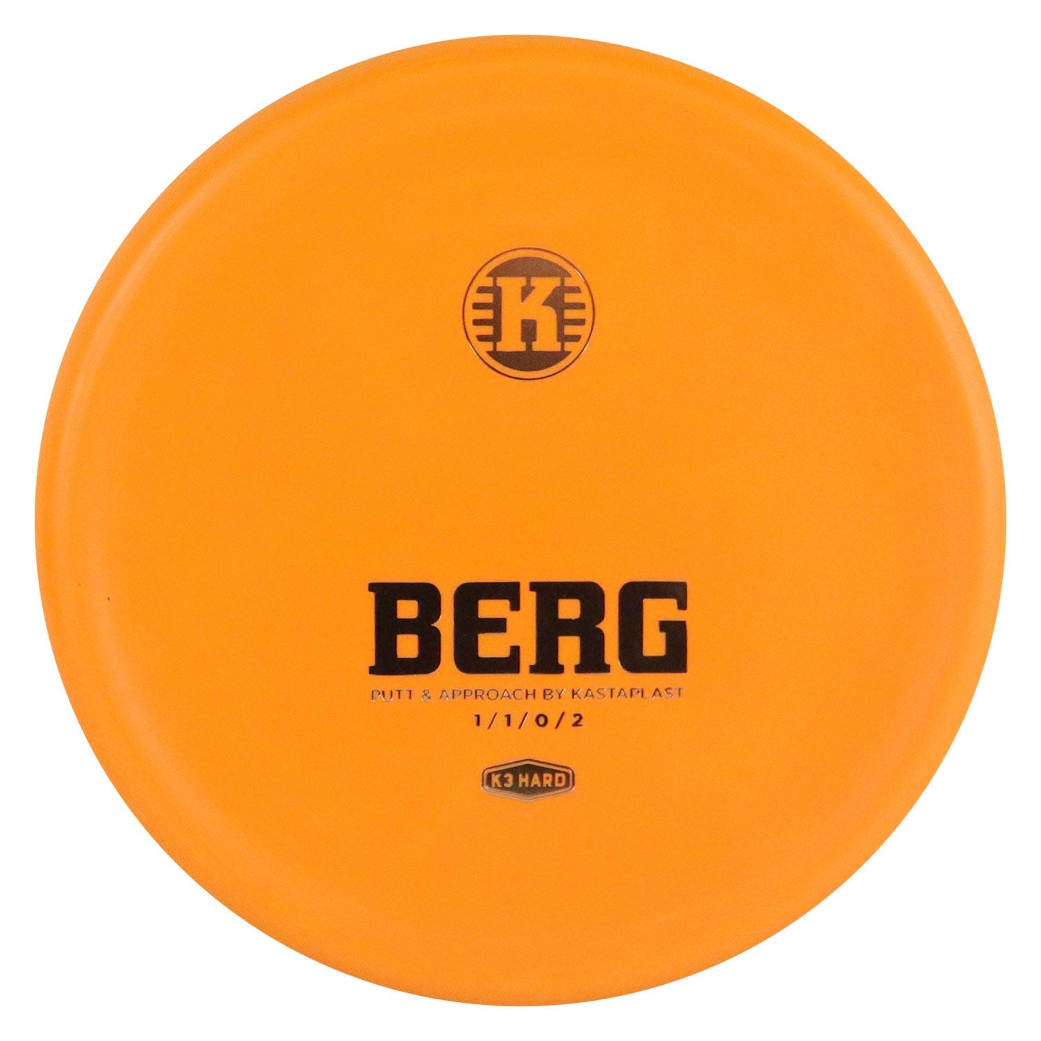 Kastaplast Disc Golf K3 Hard Berg Putter 1/1/0/2 - Choose Exact Disc