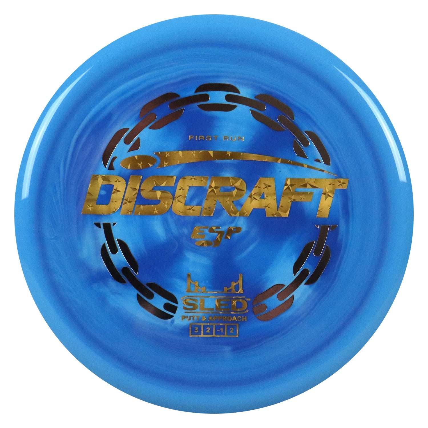 Discraft Disc Golf First Run ESP Sled Putt and Approach 3/2/-1/2 - Choose Exact Disc