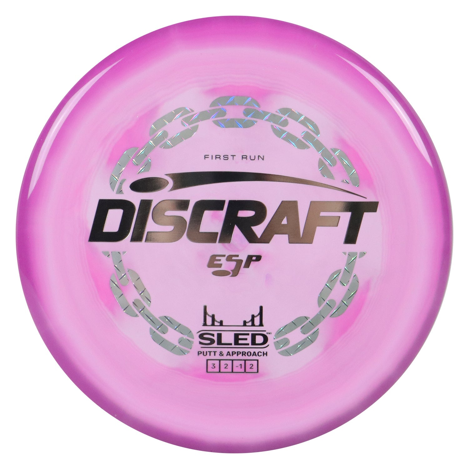 Discraft Disc Golf First Run ESP Sled Putt and Approach 3/2/-1/2 - Choose Exact Disc