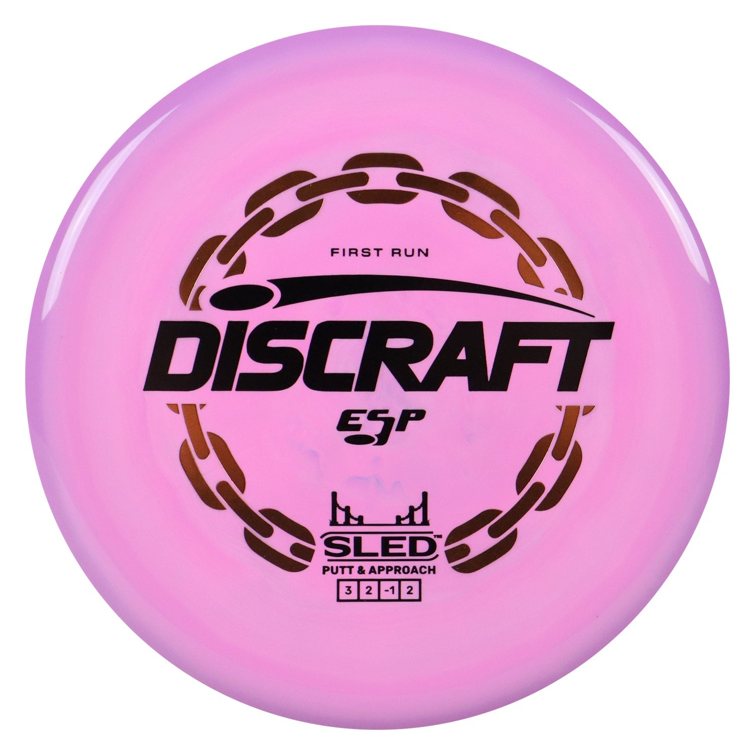 Discraft Disc Golf First Run ESP Sled Putt and Approach 3/2/-1/2 - Choose Exact Disc