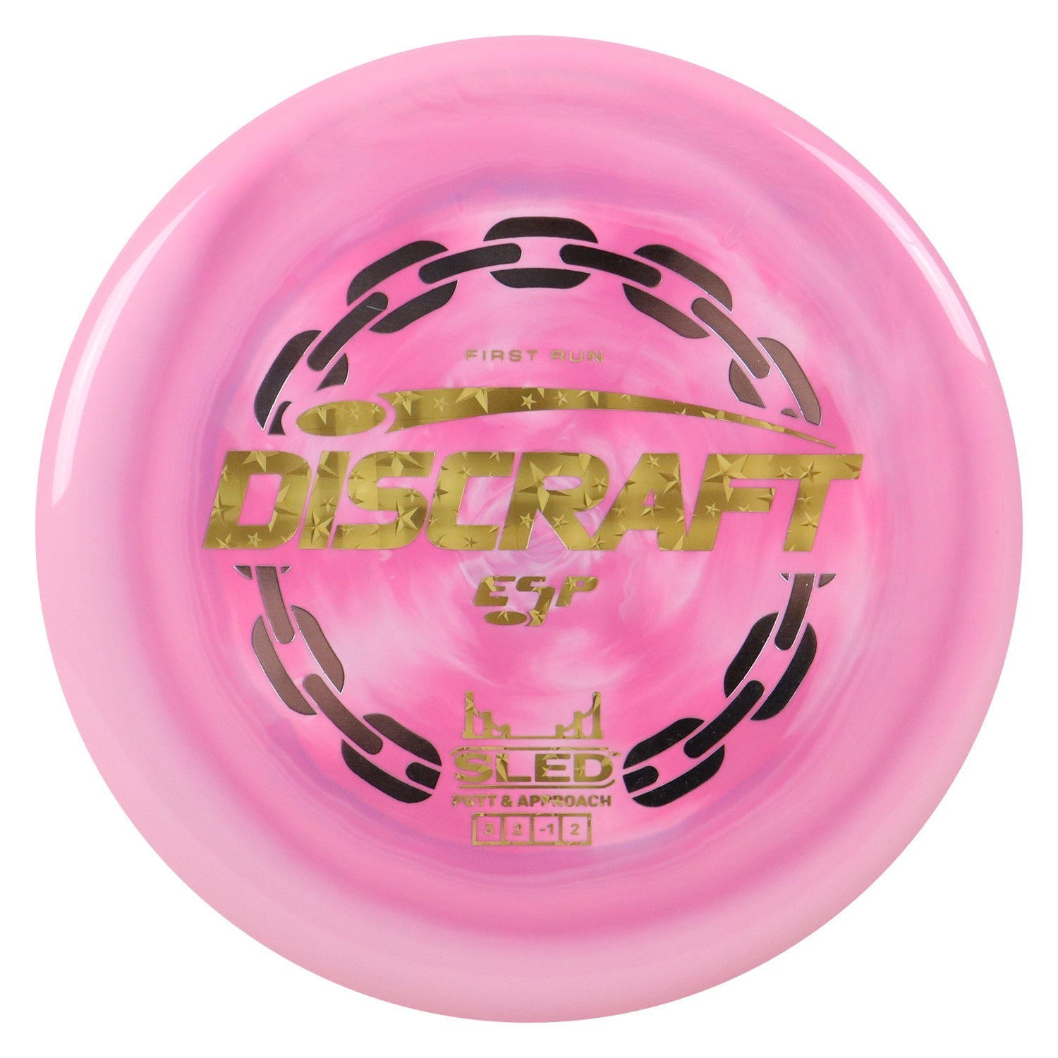 Discraft Disc Golf First Run ESP Sled Putt and Approach 3/2/-1/2 - Choose Exact Disc