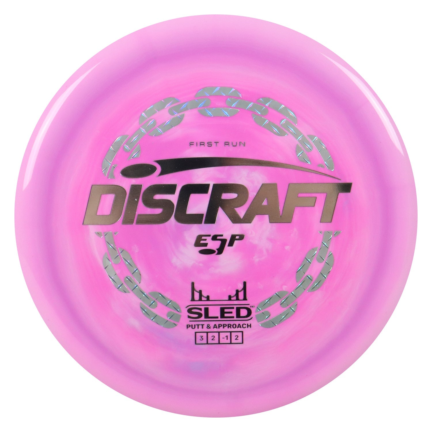 Discraft Disc Golf First Run ESP Sled Putt and Approach 3/2/-1/2 - Choose Exact Disc
