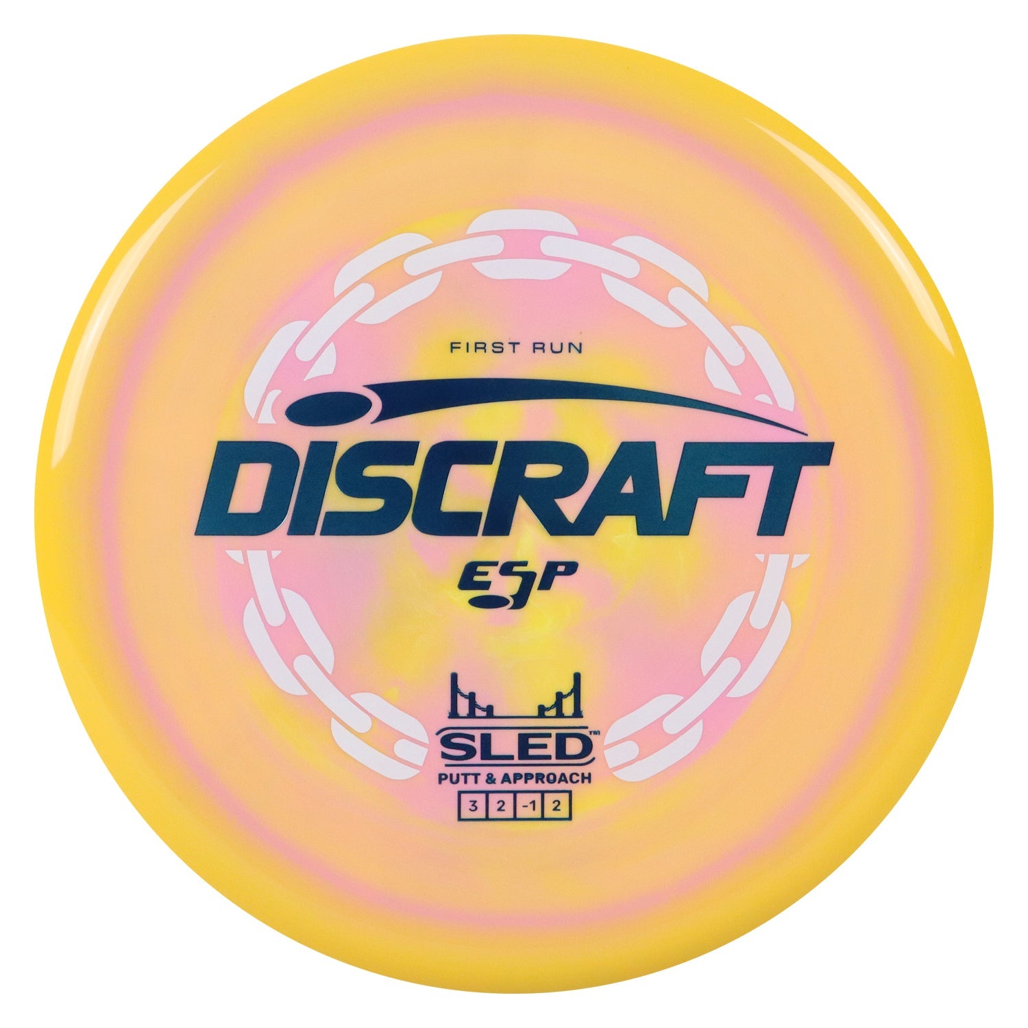 Discraft Disc Golf First Run ESP Sled Putt and Approach 3/2/-1/2 - Choose Exact Disc