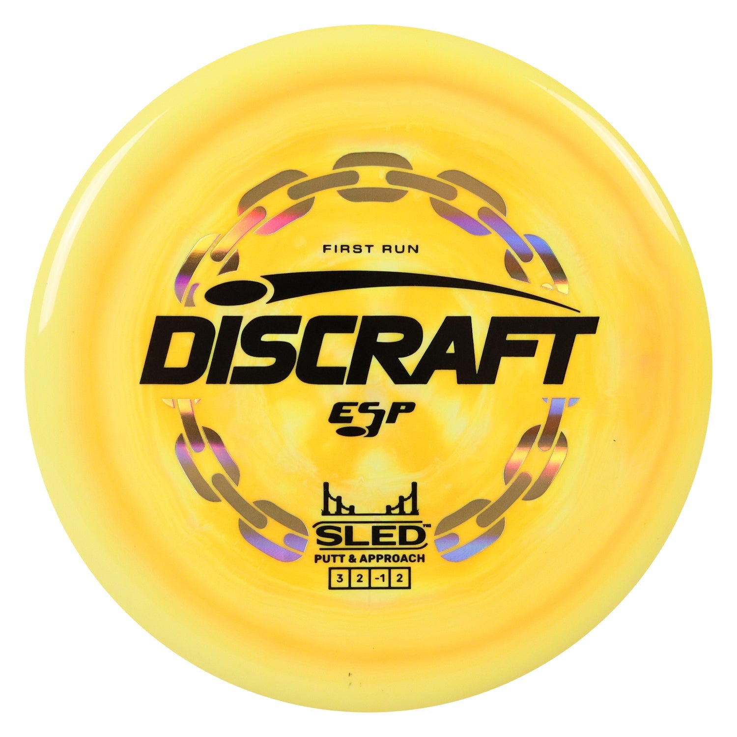 Discraft Disc Golf First Run ESP Sled Putt and Approach 3/2/-1/2 - Choose Exact Disc