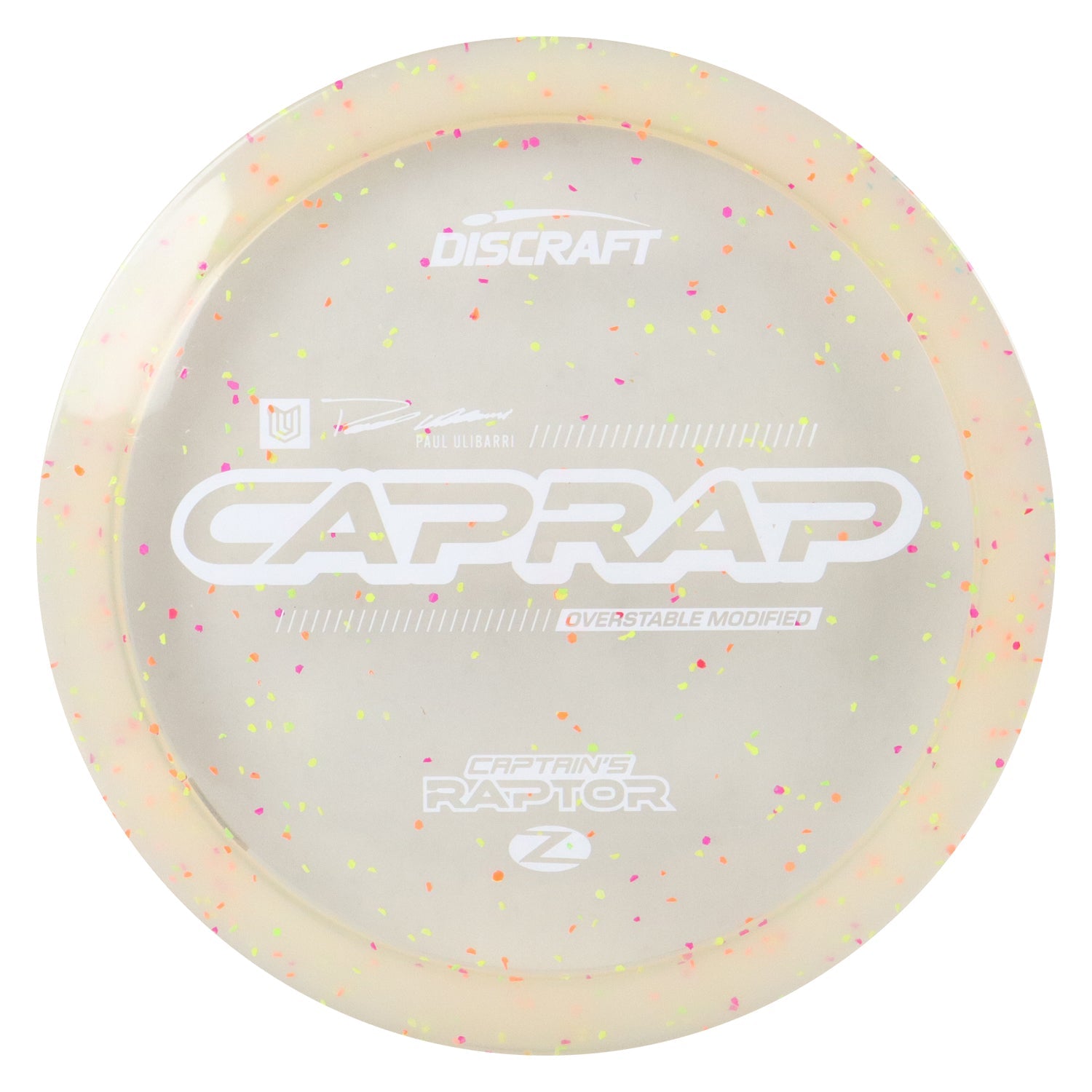 Discraft Disc Golf 2026 Paul Ulibarri Captain's Special Blend Raptor Driver - Choose Exact Disc