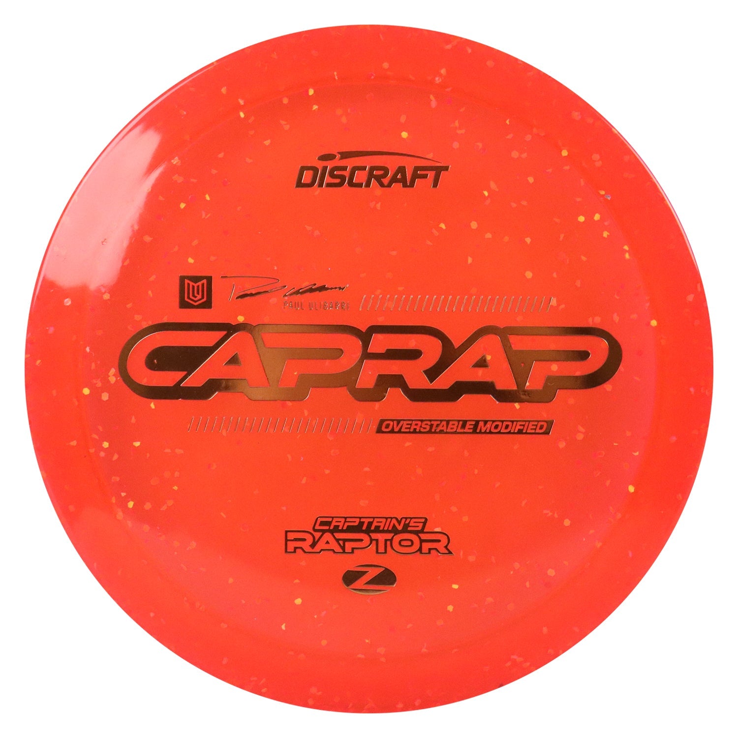Discraft Disc Golf 2026 Paul Ulibarri Captain's Special Blend Raptor Driver - Choose Exact Disc
