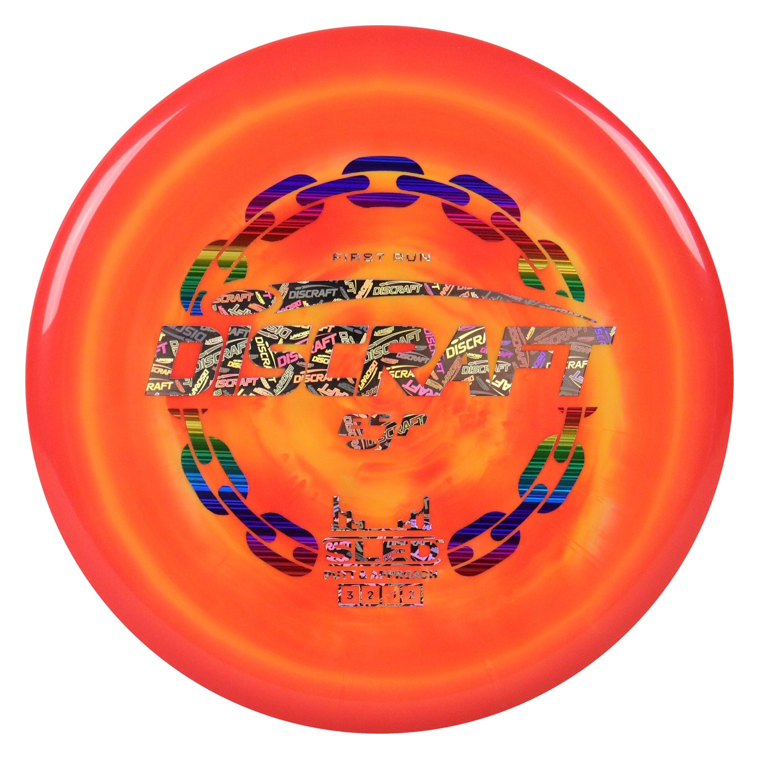 Discraft Disc Golf First Run ESP Sled Putt and Approach 3/2/-1/2 - Choose Exact Disc