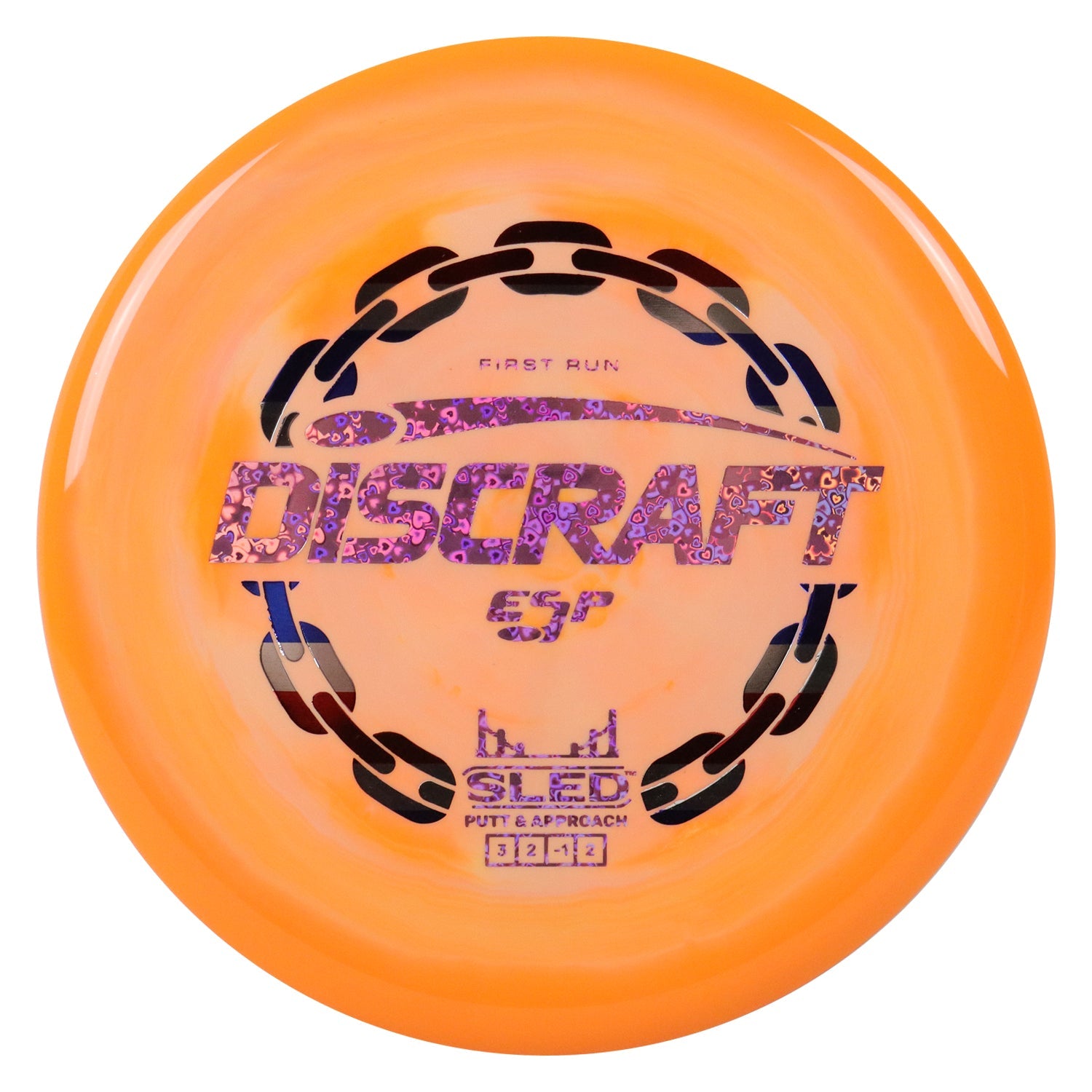 Discraft Disc Golf First Run ESP Sled Putt and Approach 3/2/-1/2 - Choose Exact Disc