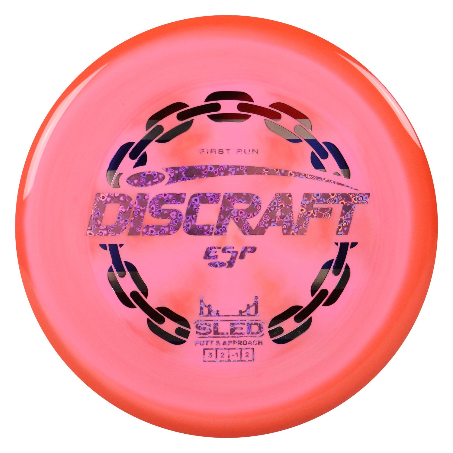 Discraft Disc Golf First Run ESP Sled Putt and Approach 3/2/-1/2 - Choose Exact Disc