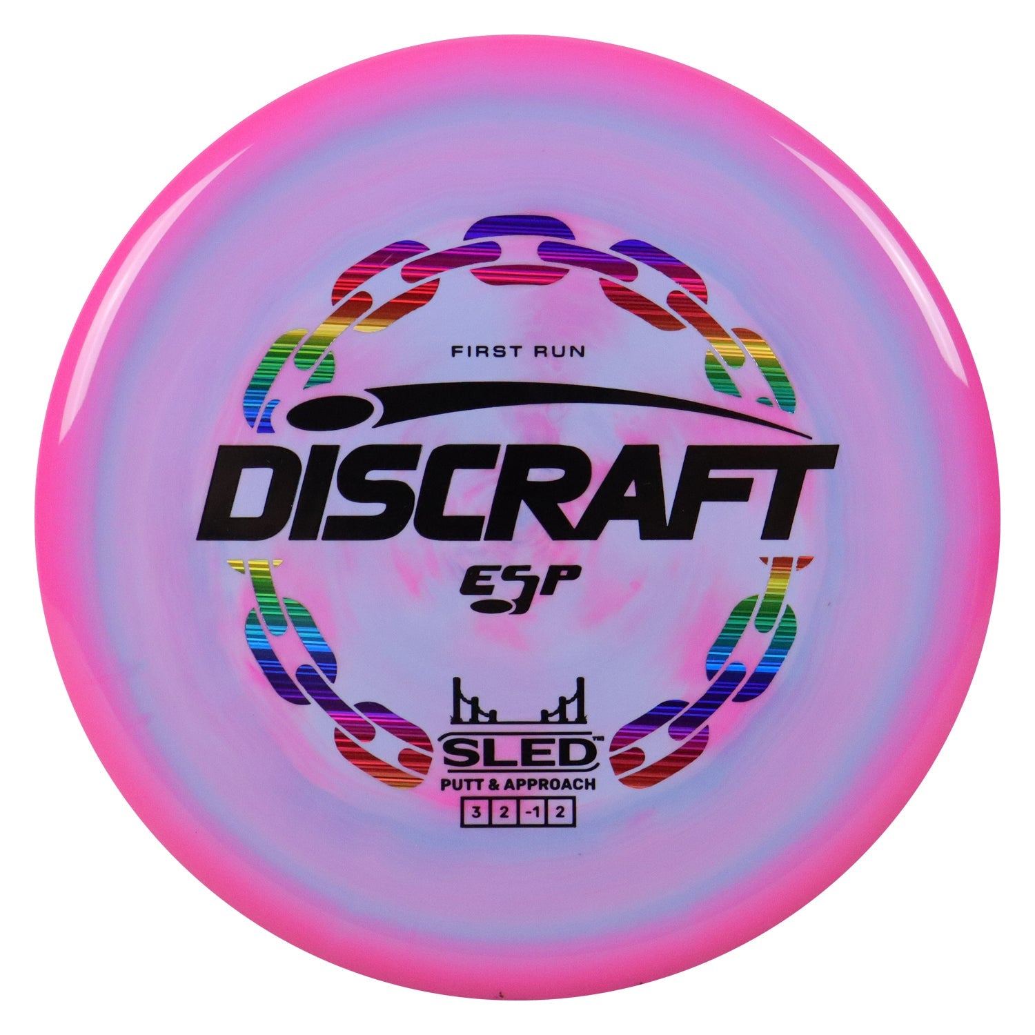 Discraft Disc Golf First Run ESP Sled Putt and Approach 3/2/-1/2 - Choose Exact Disc