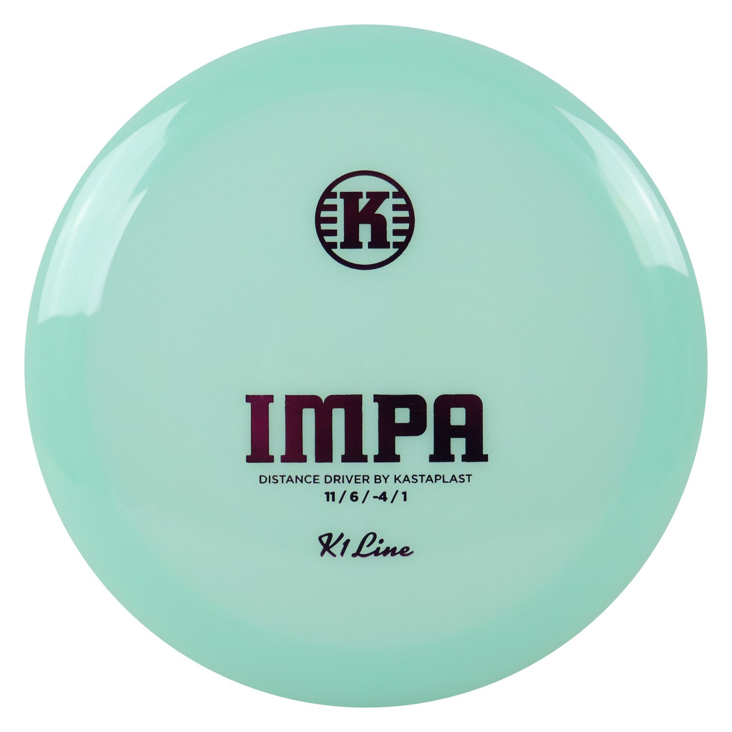 Kastaplast Disc Golf K1 Impa First Run Distance Driver 11/6/-4/1 - Choose Exact Disc