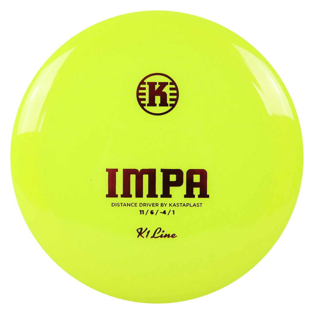 Kastaplast Disc Golf K1 Impa Distance Driver 11/6/-4/1 - Choose Exact Disc