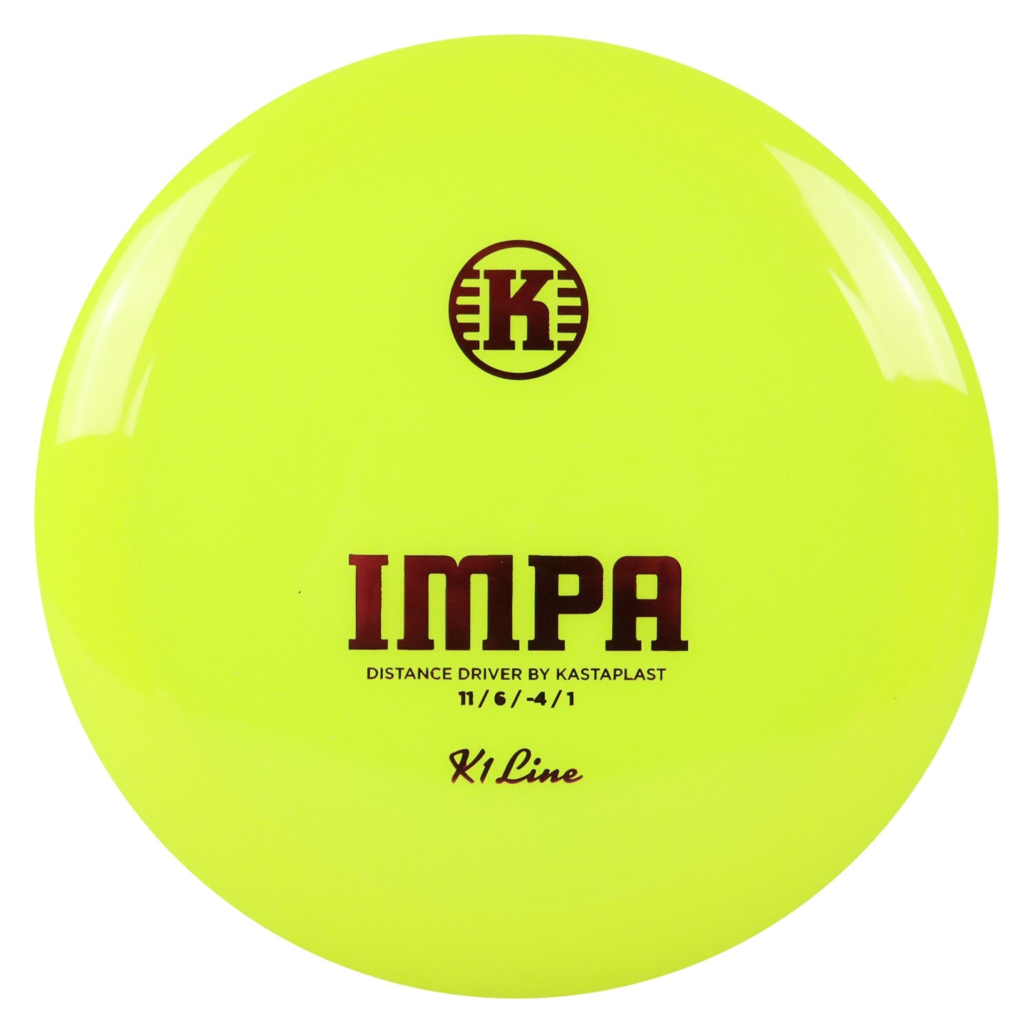 Kastaplast Disc Golf K1 Impa Distance Driver 11/6/-4/1 - Choose Exact Disc