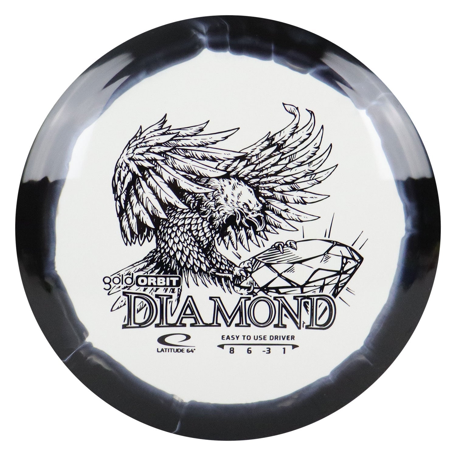Latitude 64 Disc Golf Gold Orbit Diamond Fairway Driver 8/6/-3/1 - Chosse Exact Disc