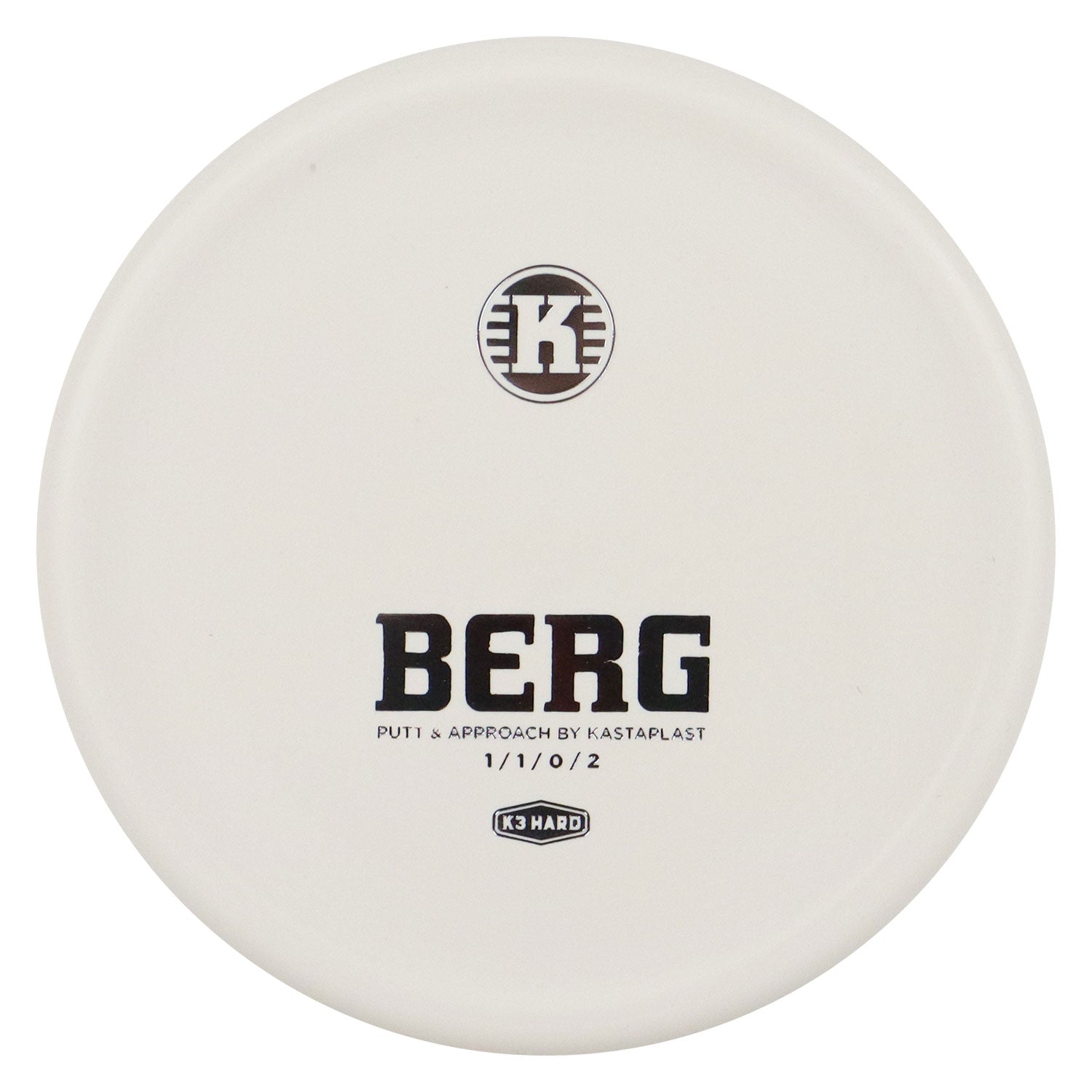 Kastaplast Disc Golf K3 Hard Berg Putter 1/1/0/2 - Choose Exact Disc