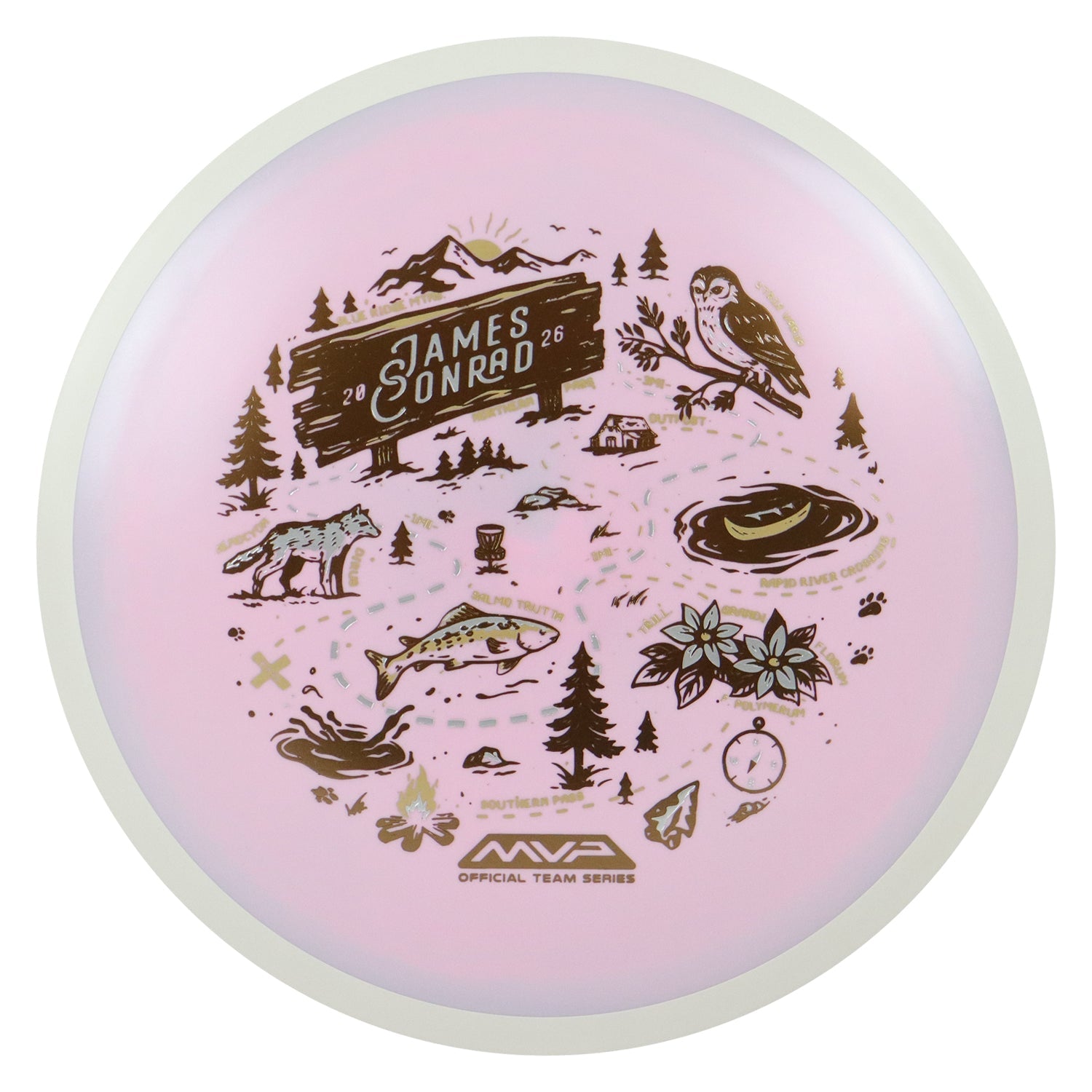 MVP Disc Sports James Conrad Team Series Fission Trail Distance Driver - Choose Exact Disc