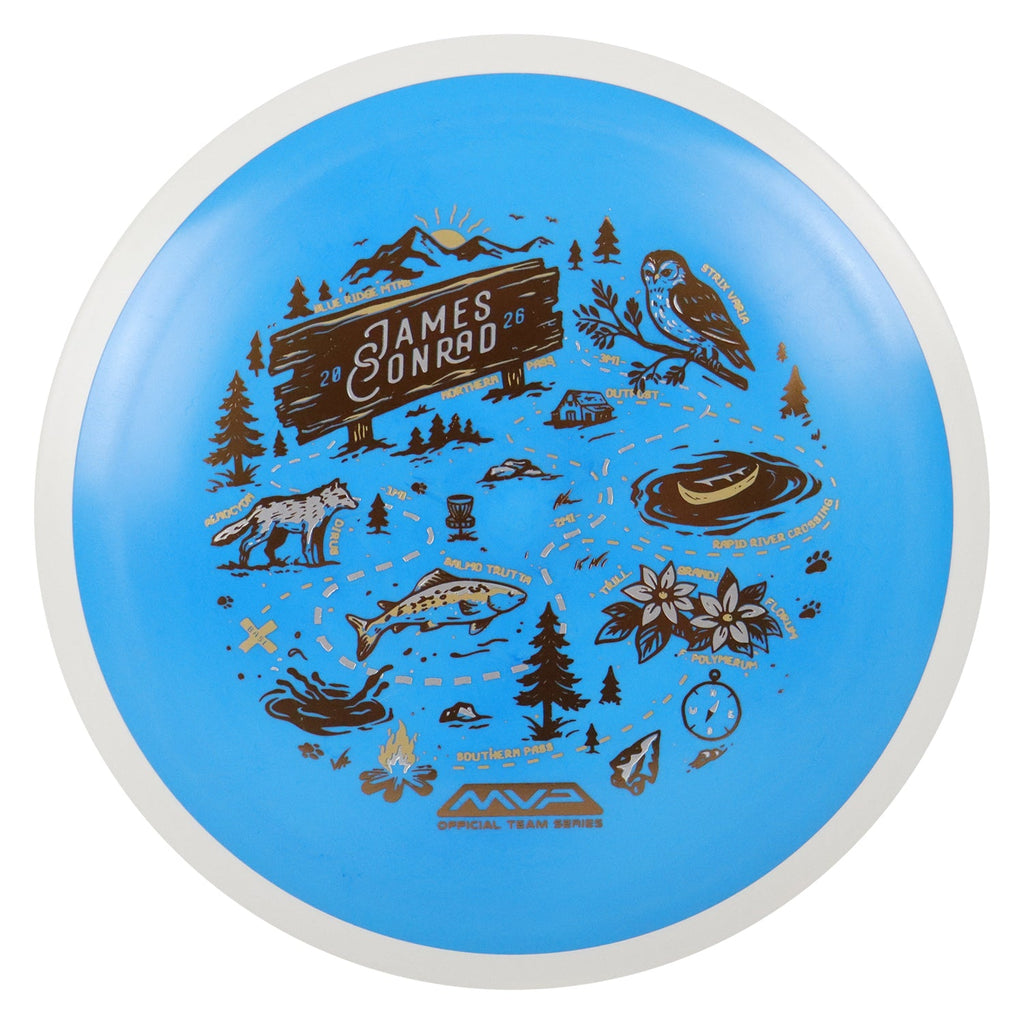 MVP Disc Sports James Conrad Team Series Fission Trail Distance Driver - Choose Exact Disc