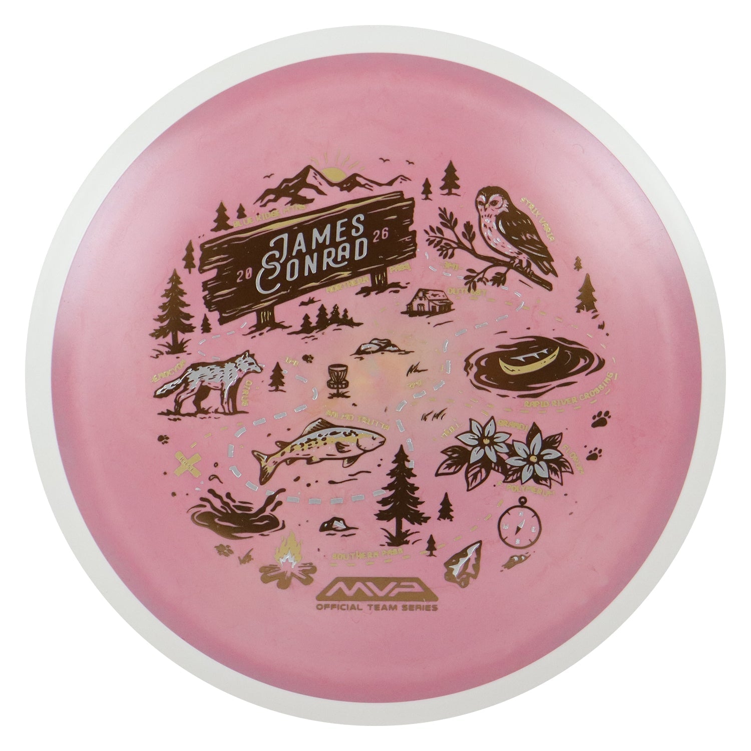 MVP Disc Sports James Conrad Team Series Fission Trail Distance Driver - Choose Exact Disc