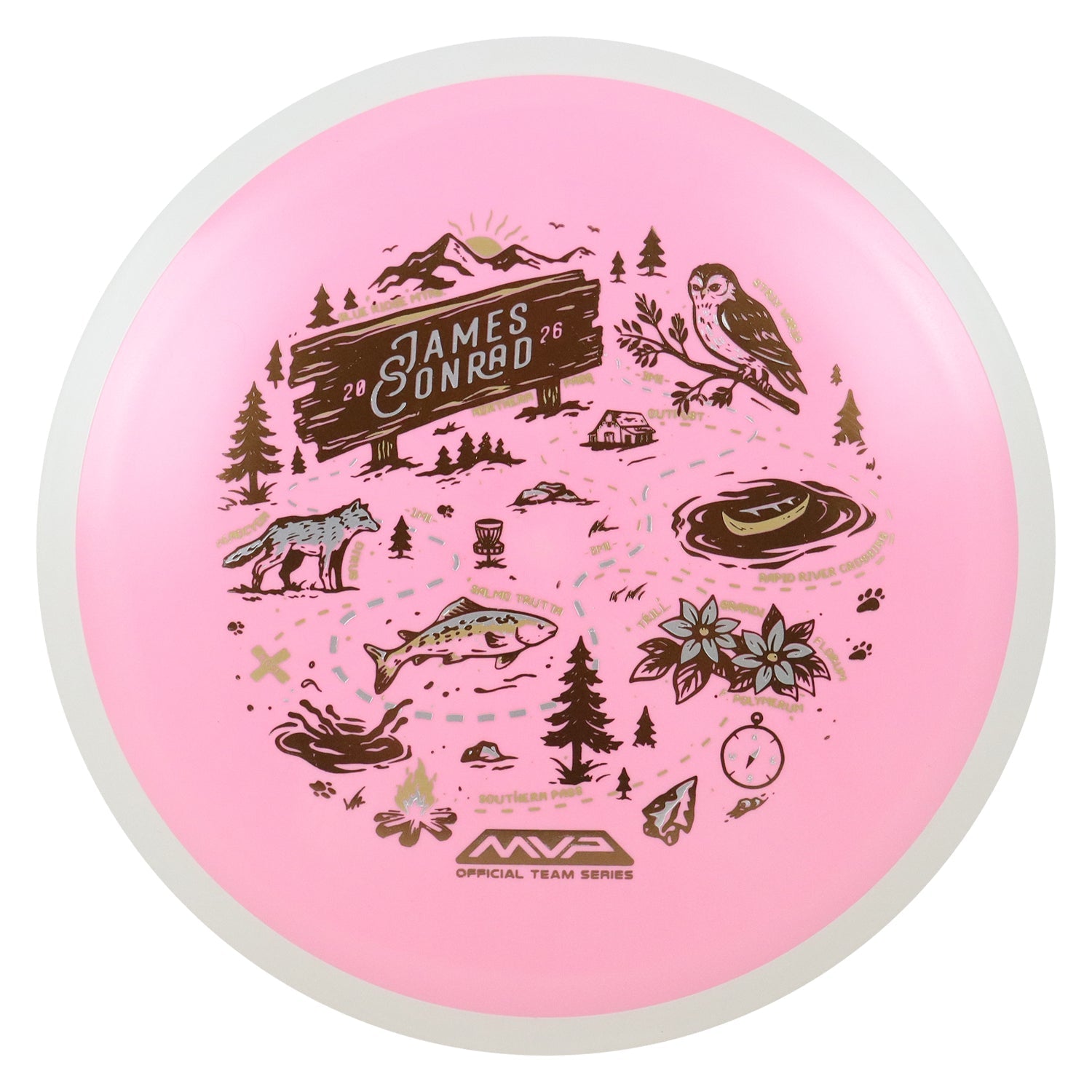 MVP Disc Sports James Conrad Team Series Fission Trail Distance Driver - Choose Exact Disc