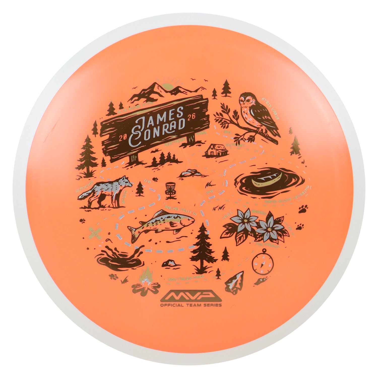 MVP Disc Sports James Conrad Team Series Fission Trail Distance Driver - Choose Exact Disc