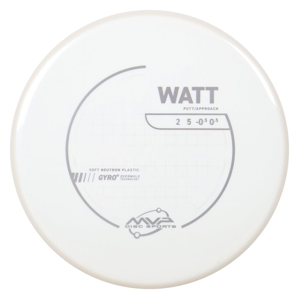 MVP Discs Sports Project Lab Coat Neutron Soft Watt Putt and Approach 2/5/-0.5/0.5 - Choose Exact Disc