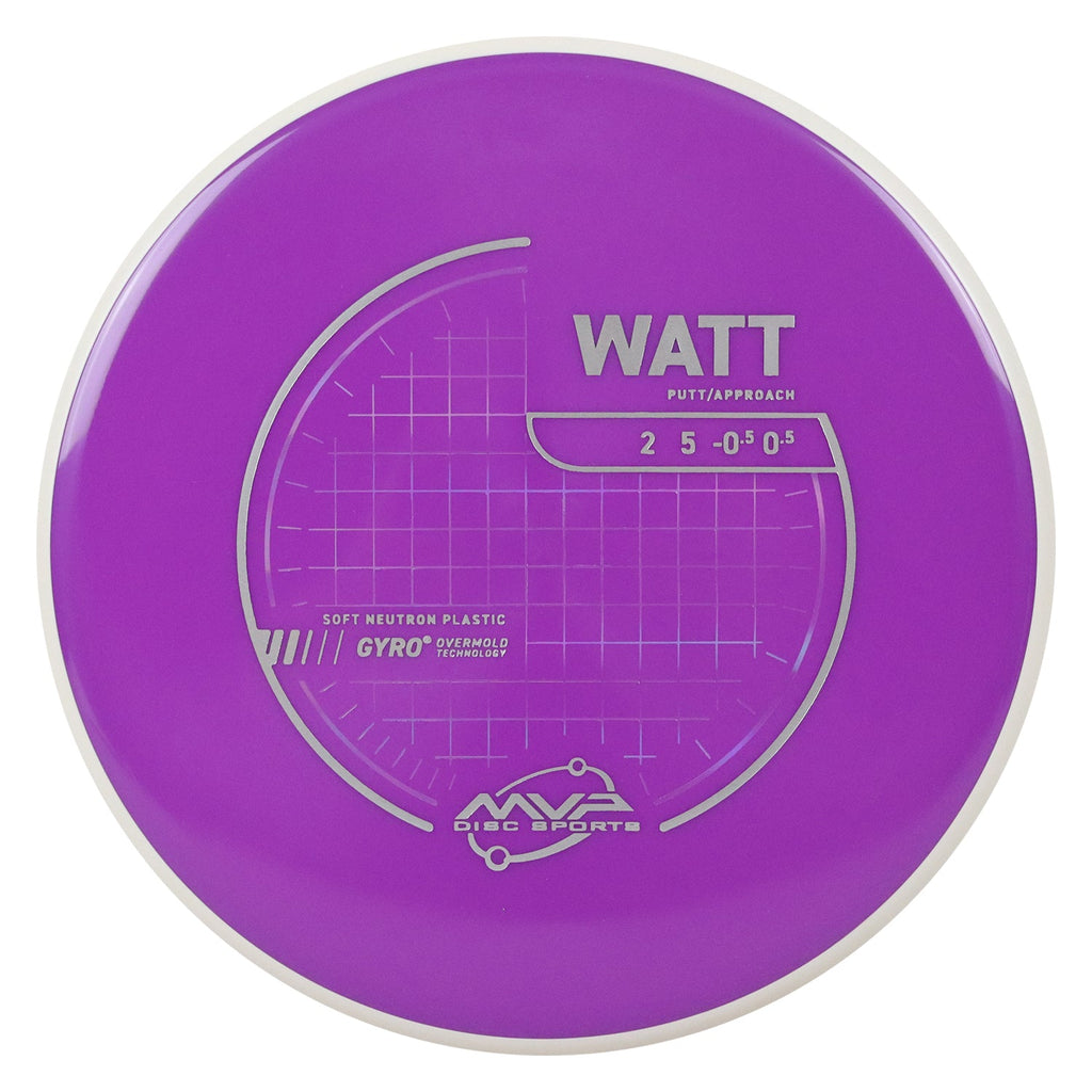 MVP Discs Sports Project Lab Coat Neutron Soft Watt Putt and Approach 2/5/-0.5/0.5 - Choose Exact Disc