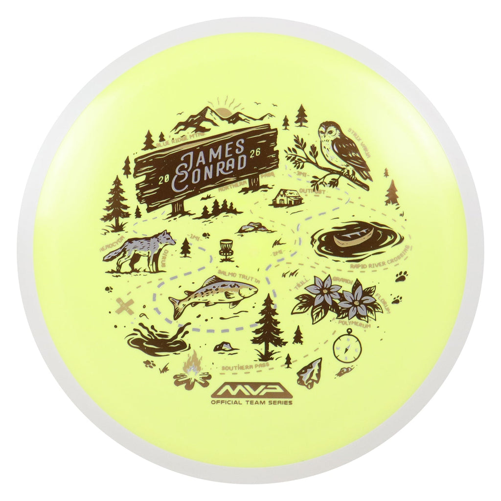 MVP Disc Sports James Conrad Team Series Fission Trail Distance Driver - Choose Exact Disc
