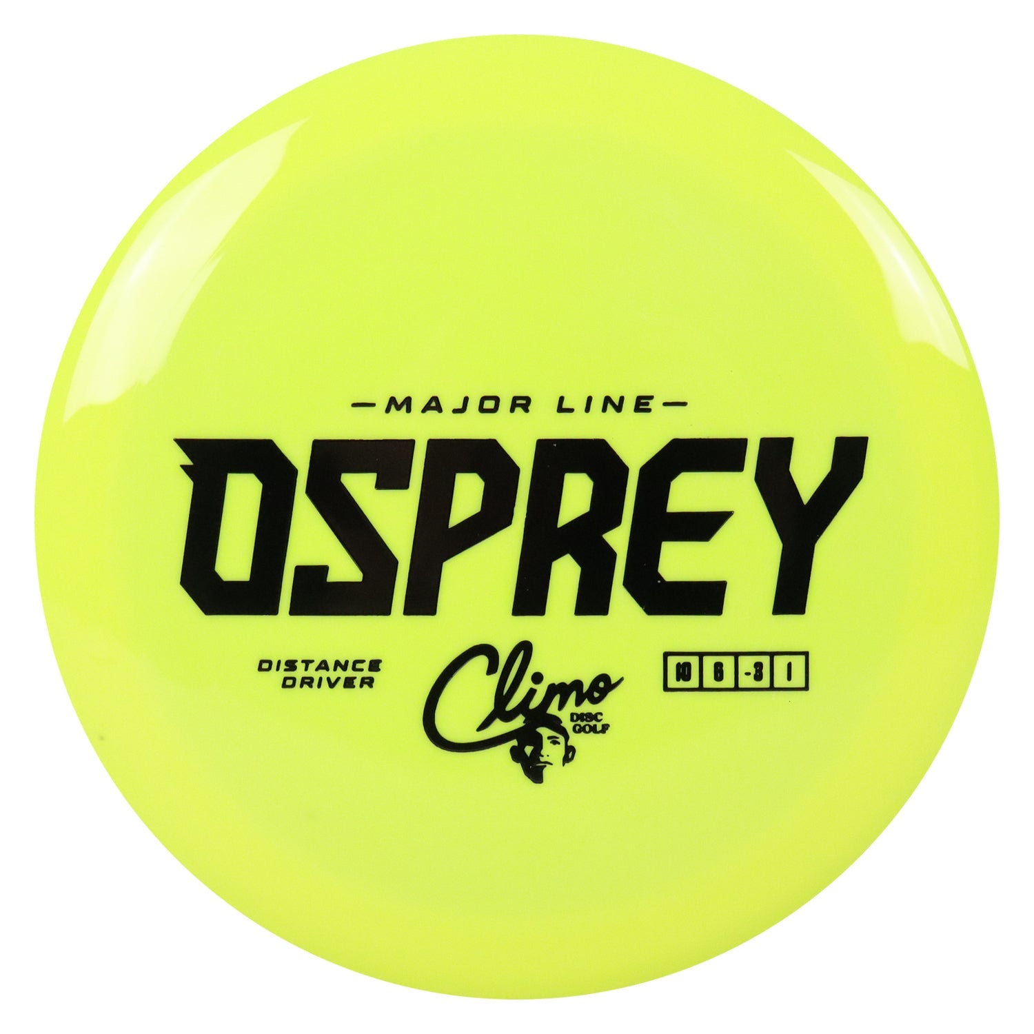 Climo Disc Golf Major Line Osprey Distance Driver 10/6/-3/1 - Choose Exact Disc