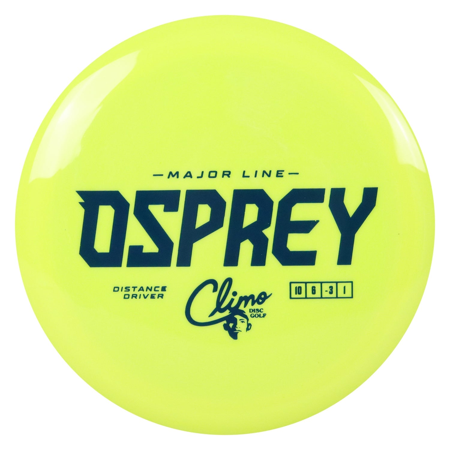 Climo Disc Golf Major Line Osprey Distance Driver 10/6/-3/1 - Choose Exact Disc