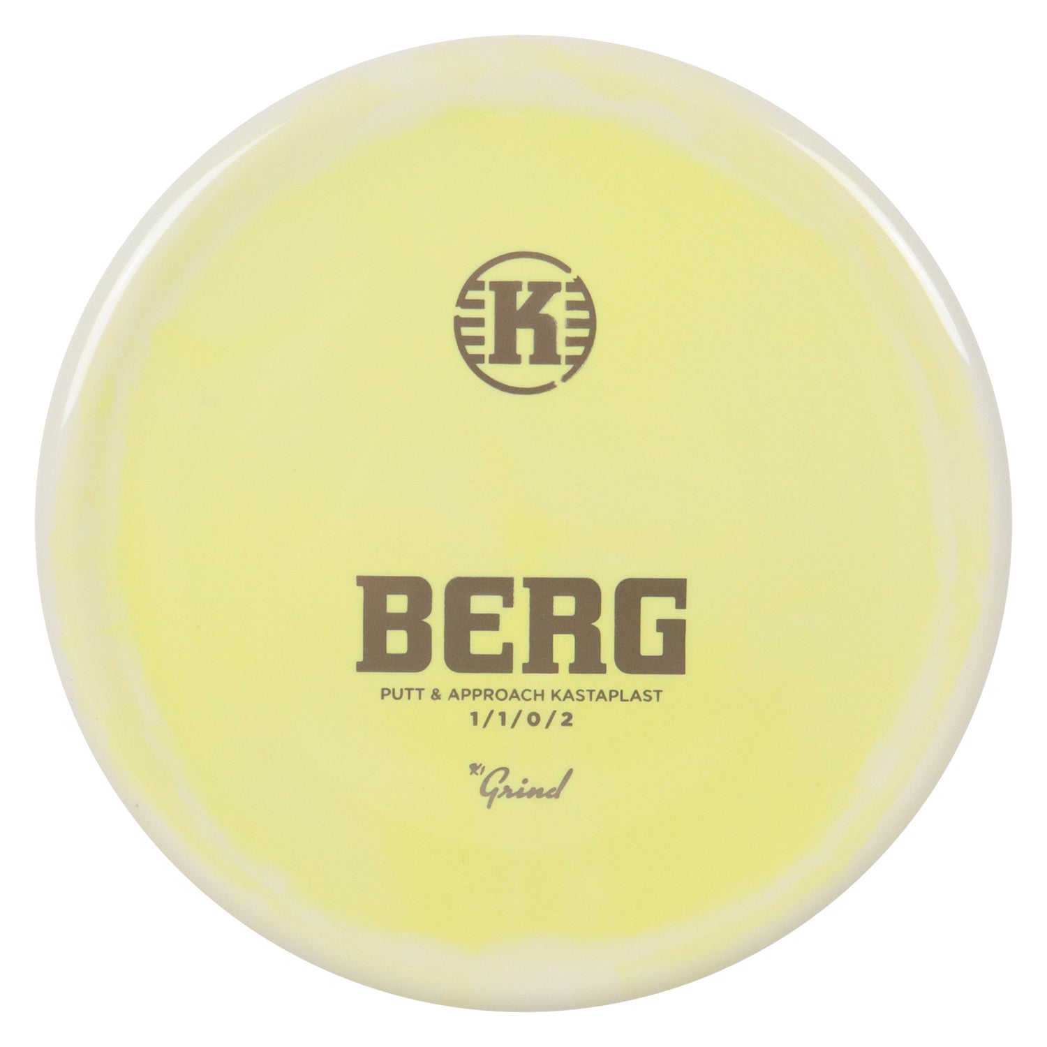Kastaplast Disc Golf K1 Grind Berg Putter 1/1/0/2 - Choose Exact Disc