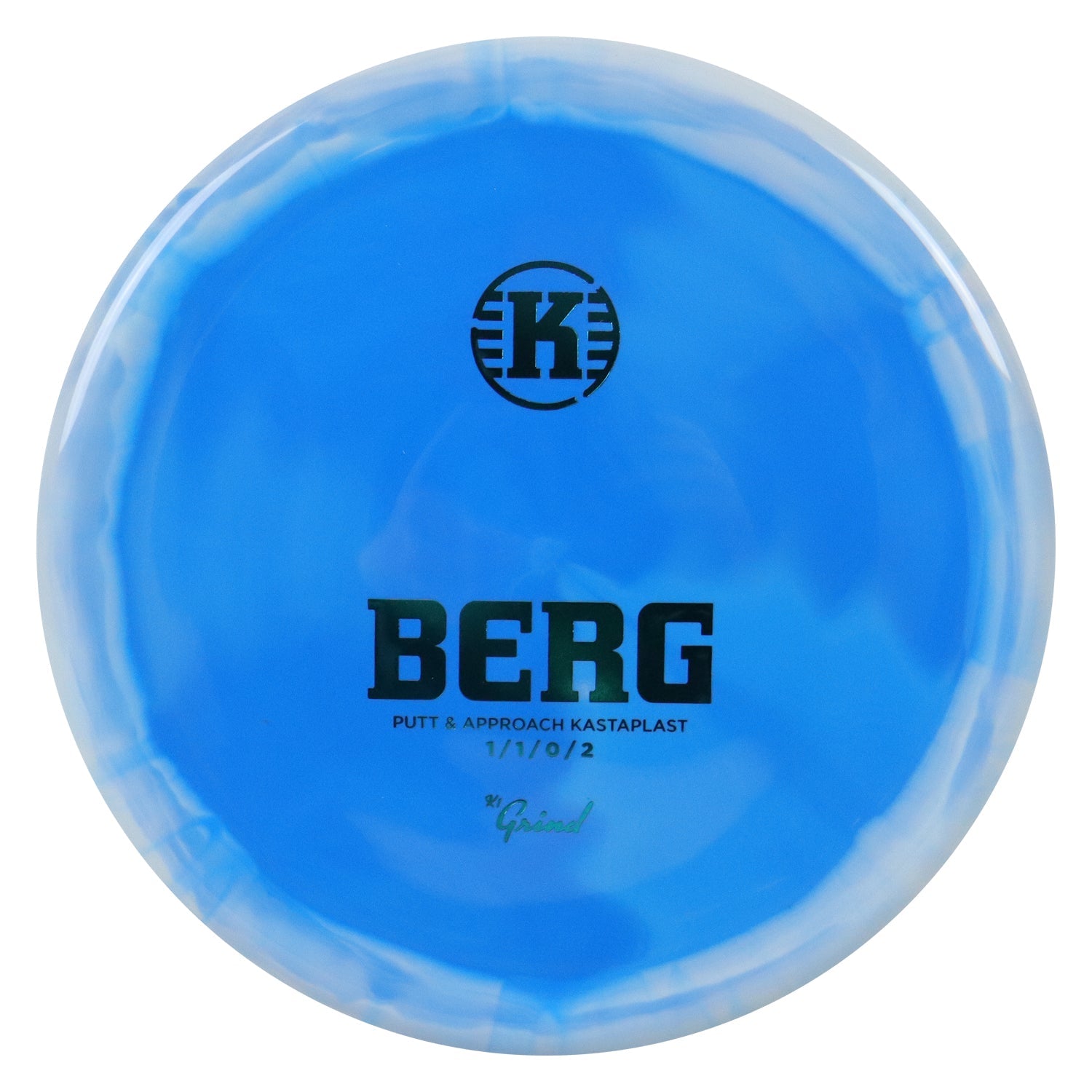 Kastaplast Disc Golf K1 Grind Berg Putter 1/1/0/2 - Choose Exact Disc