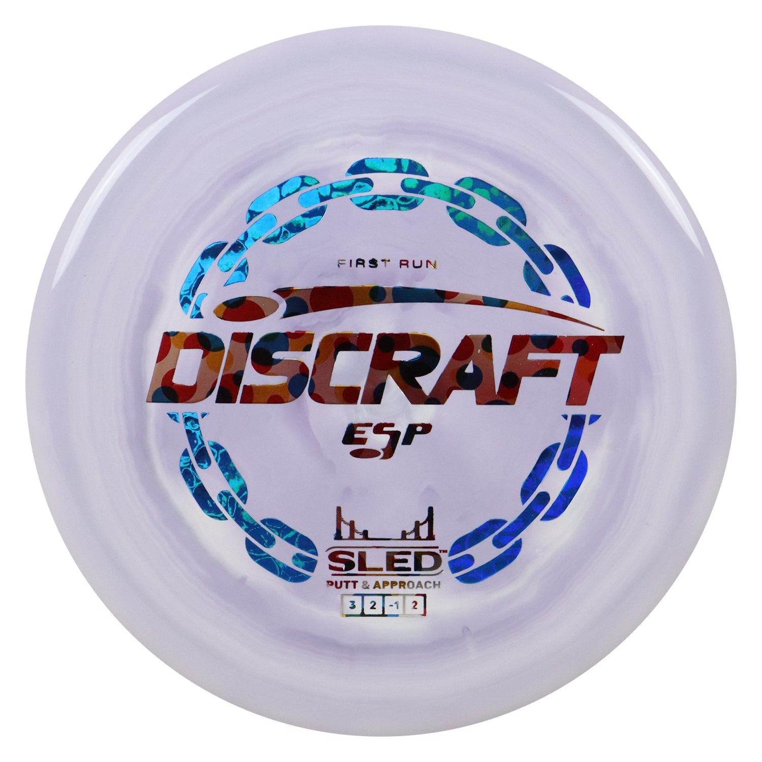 Discraft Disc Golf First Run ESP Sled Putt and Approach 3/2/-1/2 - Choose Exact Disc