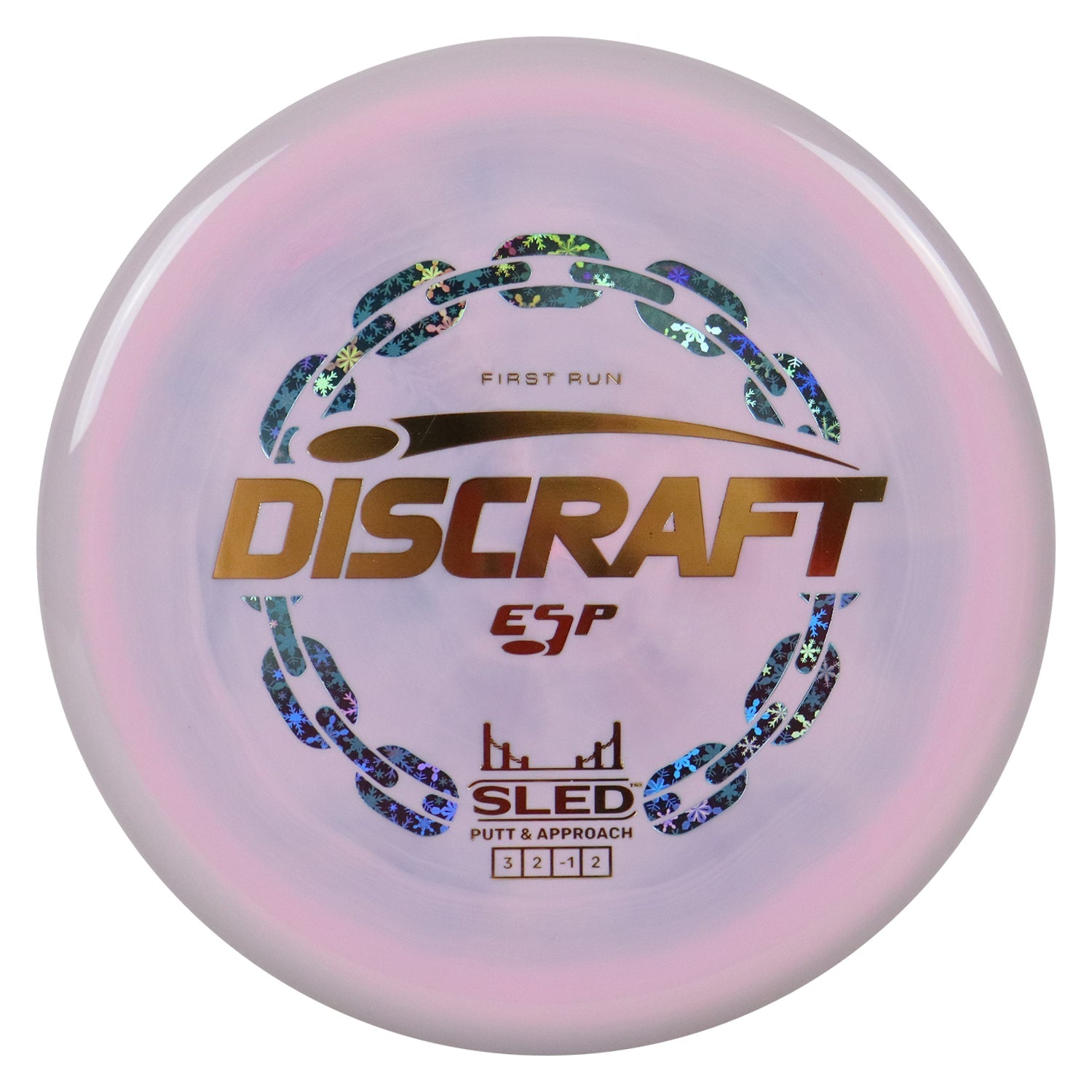 Discraft Disc Golf First Run ESP Sled Putt and Approach 3/2/-1/2 - Choose Exact Disc