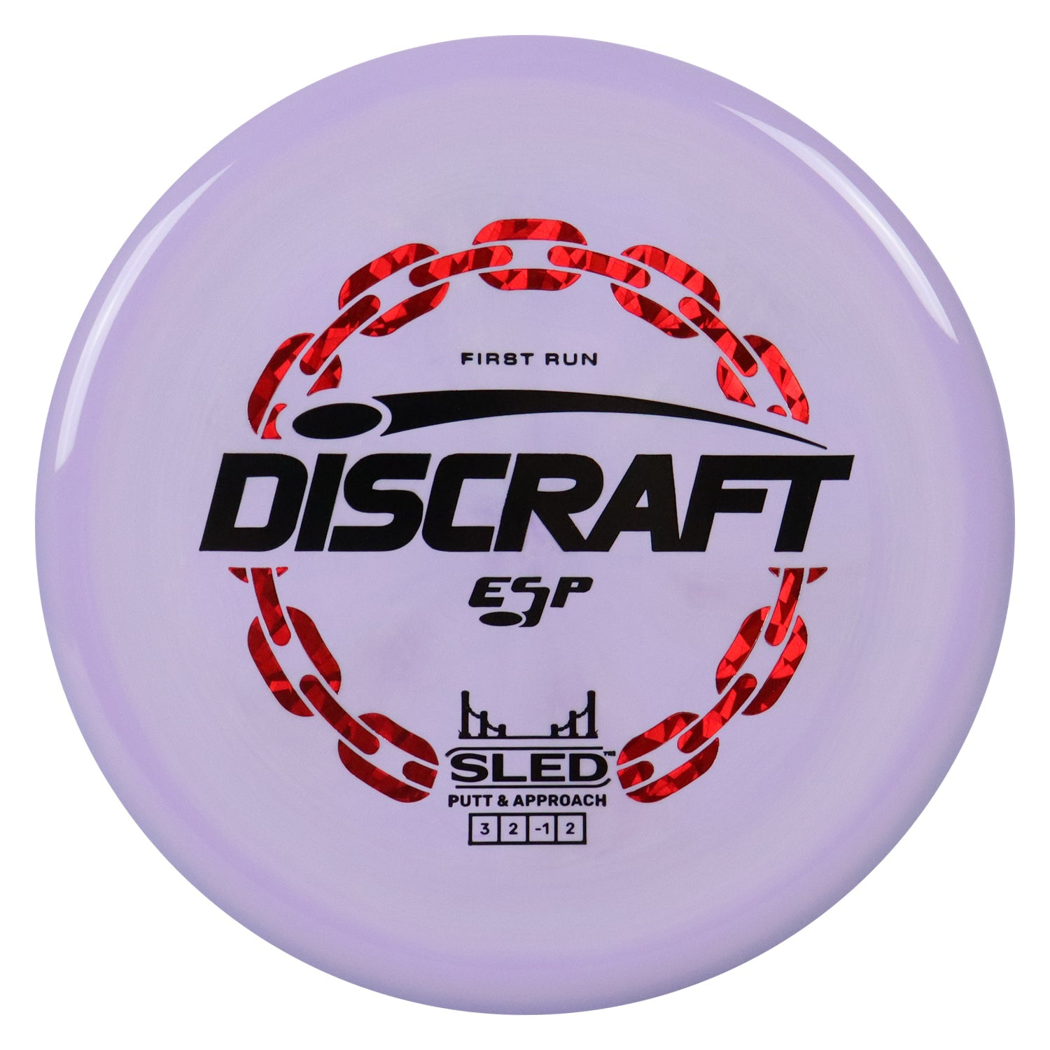 Discraft Disc Golf First Run ESP Sled Putt and Approach 3/2/-1/2 - Choose Exact Disc