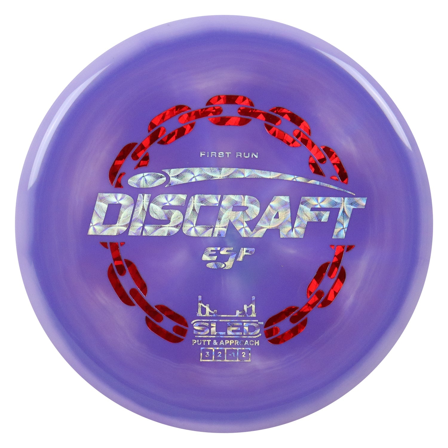 Discraft Disc Golf First Run ESP Sled Putt and Approach 3/2/-1/2 - Choose Exact Disc