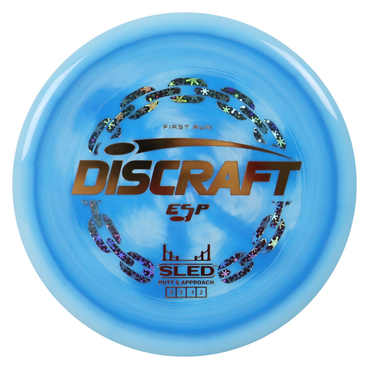 Discraft Disc Golf First Run ESP Sled Putt and Approach 3/2/-1/2 - Choose Exact Disc