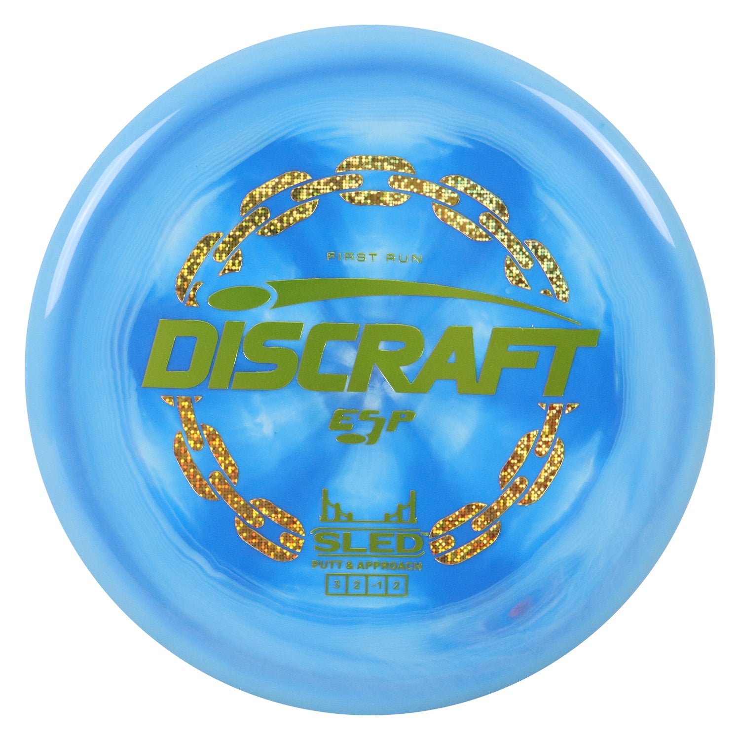 Discraft Disc Golf First Run ESP Sled Putt and Approach 3/2/-1/2 - Choose Exact Disc