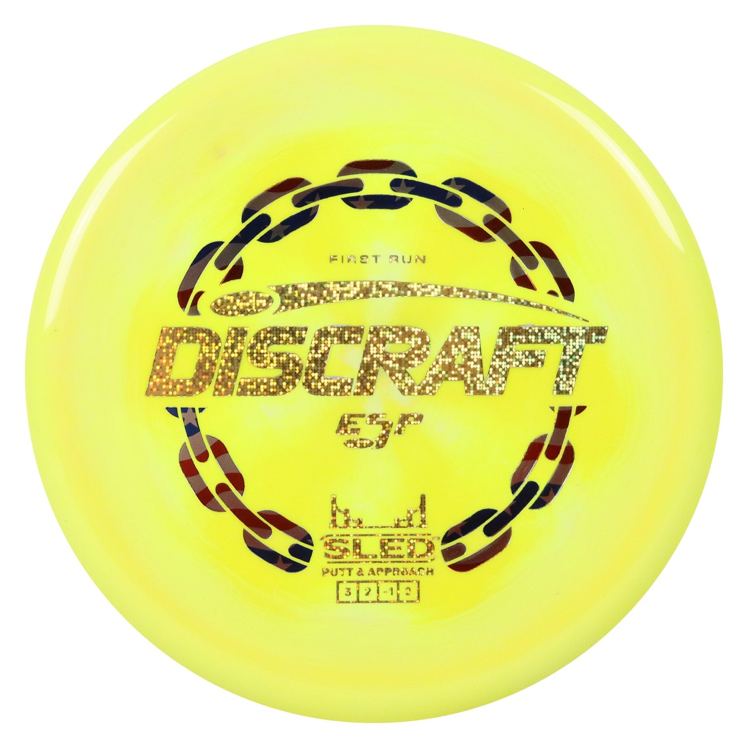 Discraft Disc Golf First Run ESP Sled Putt and Approach 3/2/-1/2 - Choose Exact Disc