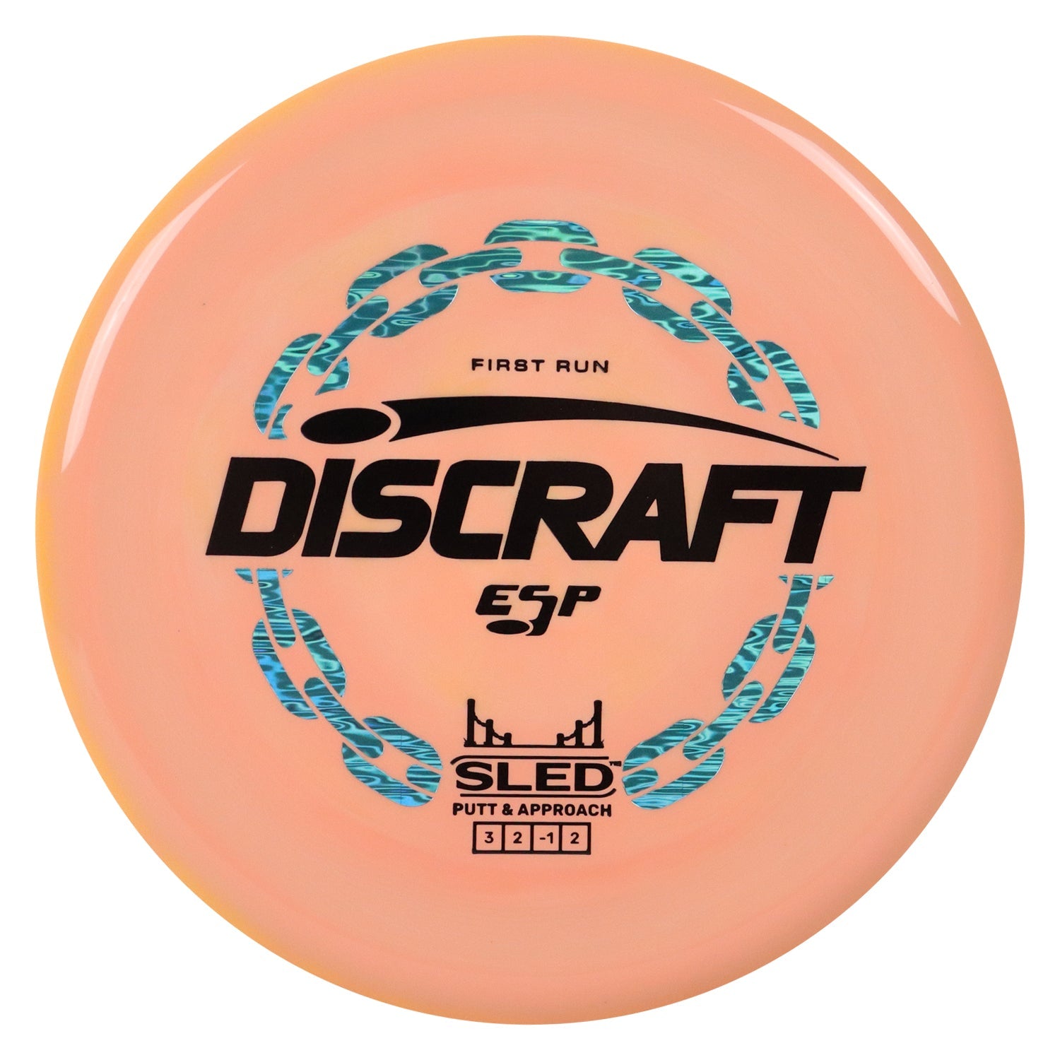 Discraft Disc Golf First Run ESP Sled Putt and Approach 3/2/-1/2 - Choose Exact Disc