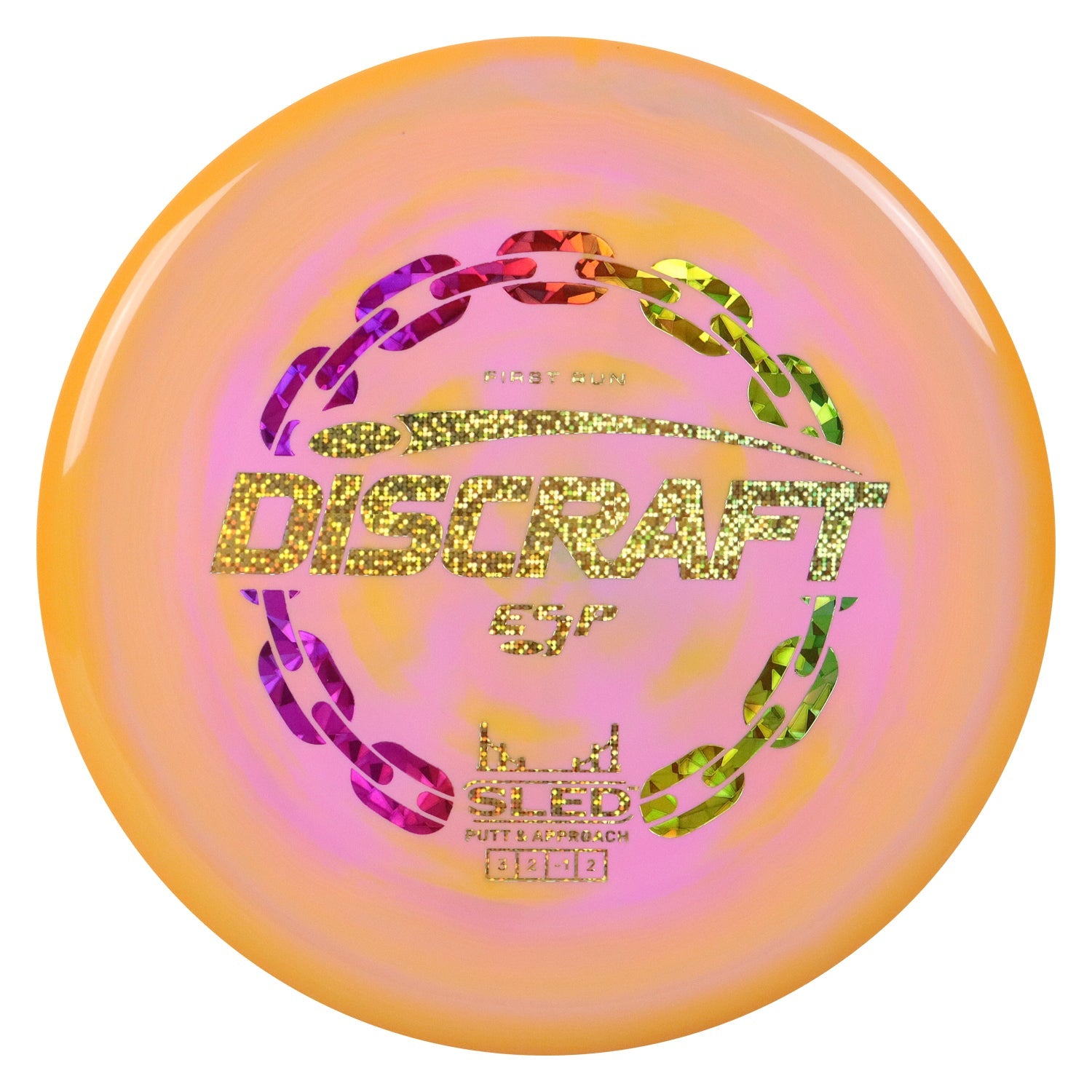 Discraft Disc Golf First Run ESP Sled Putt and Approach 3/2/-1/2 - Choose Exact Disc