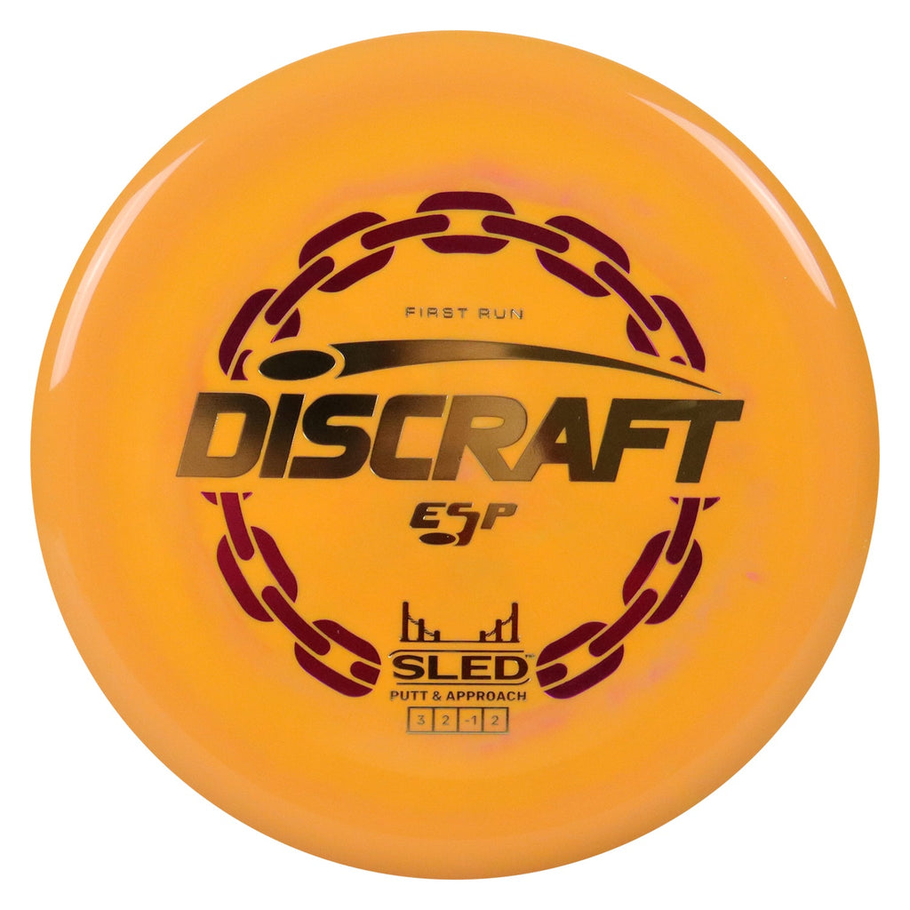 Discraft Disc Golf First Run ESP Sled Putt and Approach 3/2/-1/2 - Choose Exact Disc