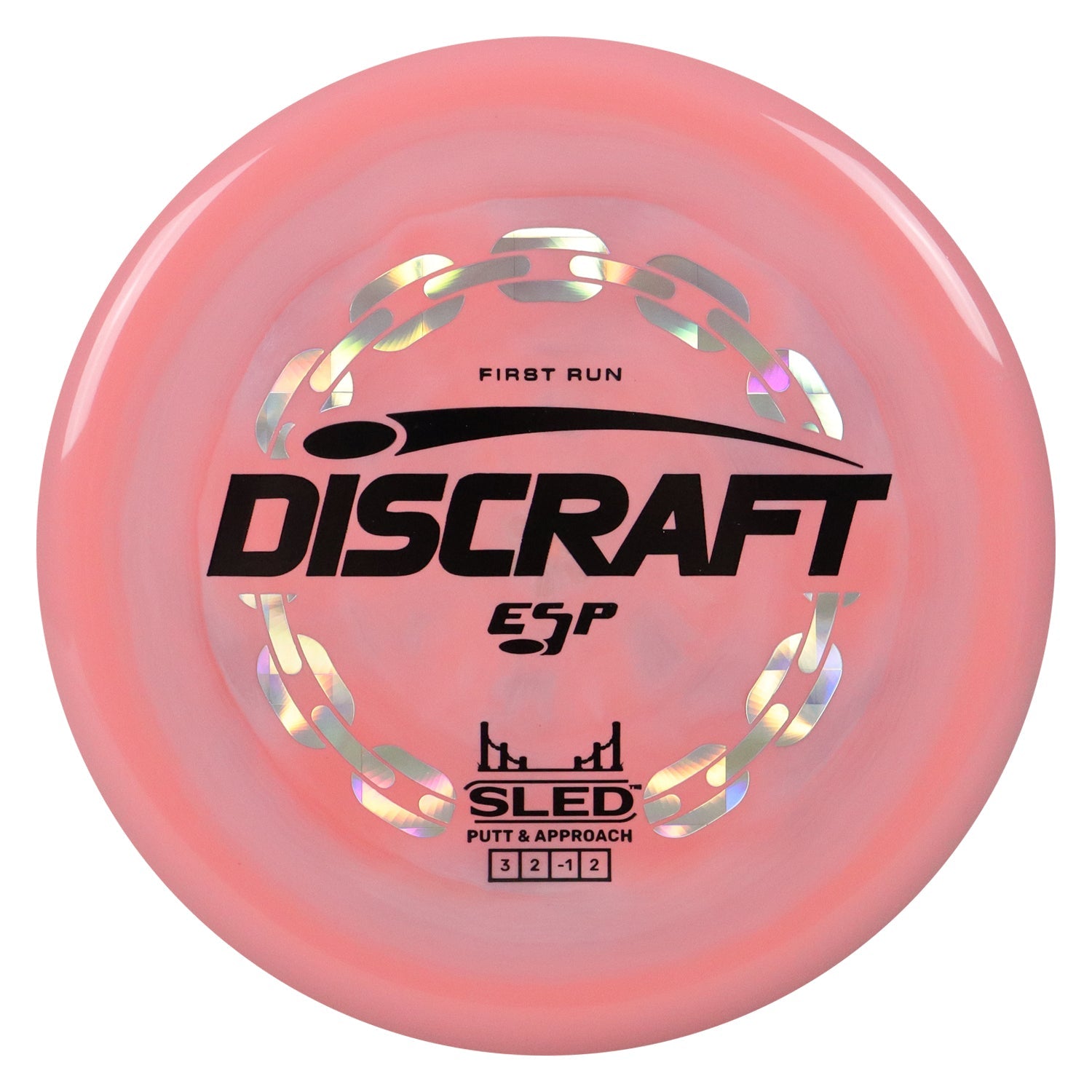 Discraft Disc Golf First Run ESP Sled Putt and Approach 3/2/-1/2 - Choose Exact Disc