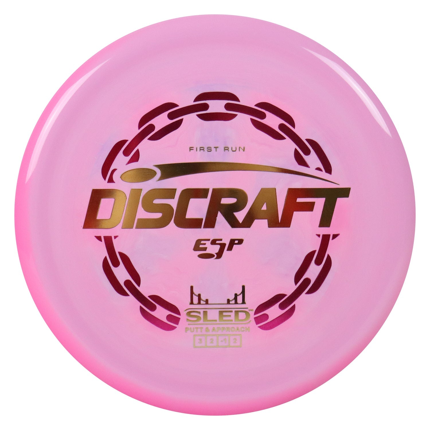 Discraft Disc Golf First Run ESP Sled Putt and Approach 3/2/-1/2 - Choose Exact Disc