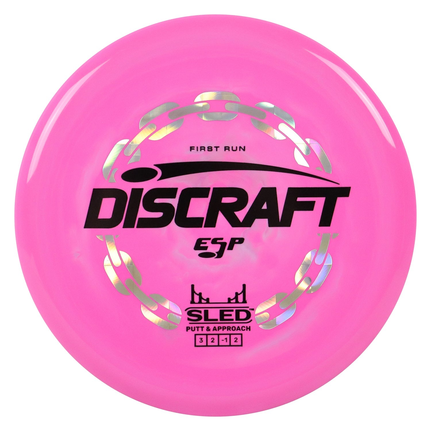 Discraft Disc Golf First Run ESP Sled Putt and Approach 3/2/-1/2 - Choose Exact Disc