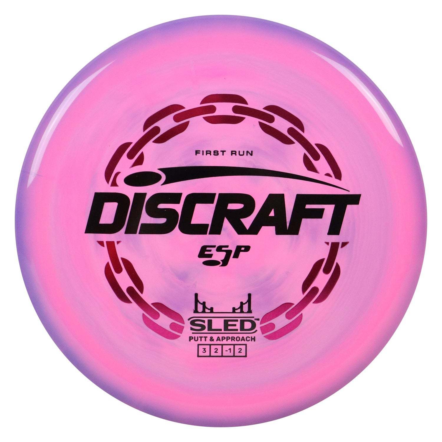 Discraft Disc Golf First Run ESP Sled Putt and Approach 3/2/-1/2 - Choose Exact Disc