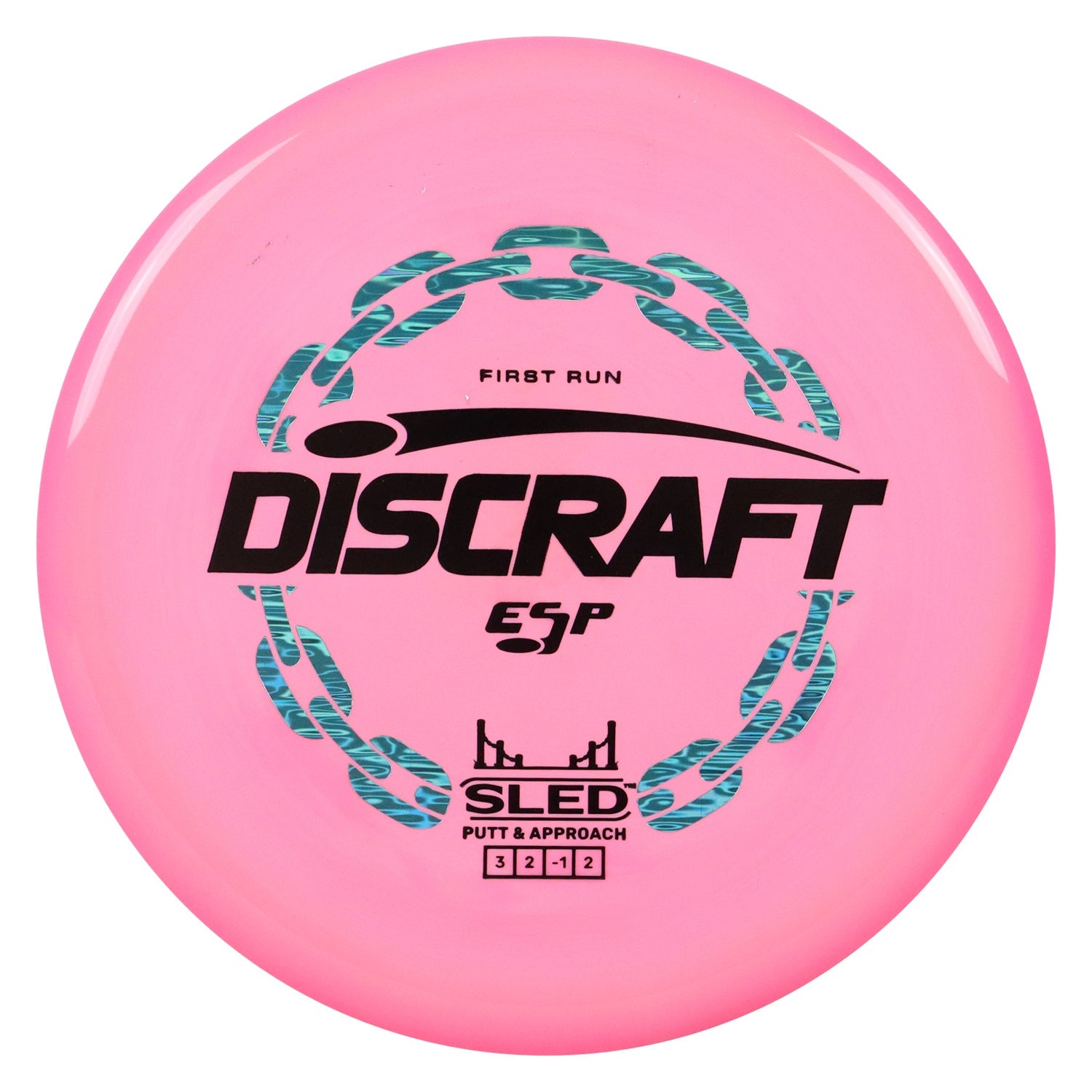 Discraft Disc Golf First Run ESP Sled Putt and Approach 3/2/-1/2 - Choose Exact Disc