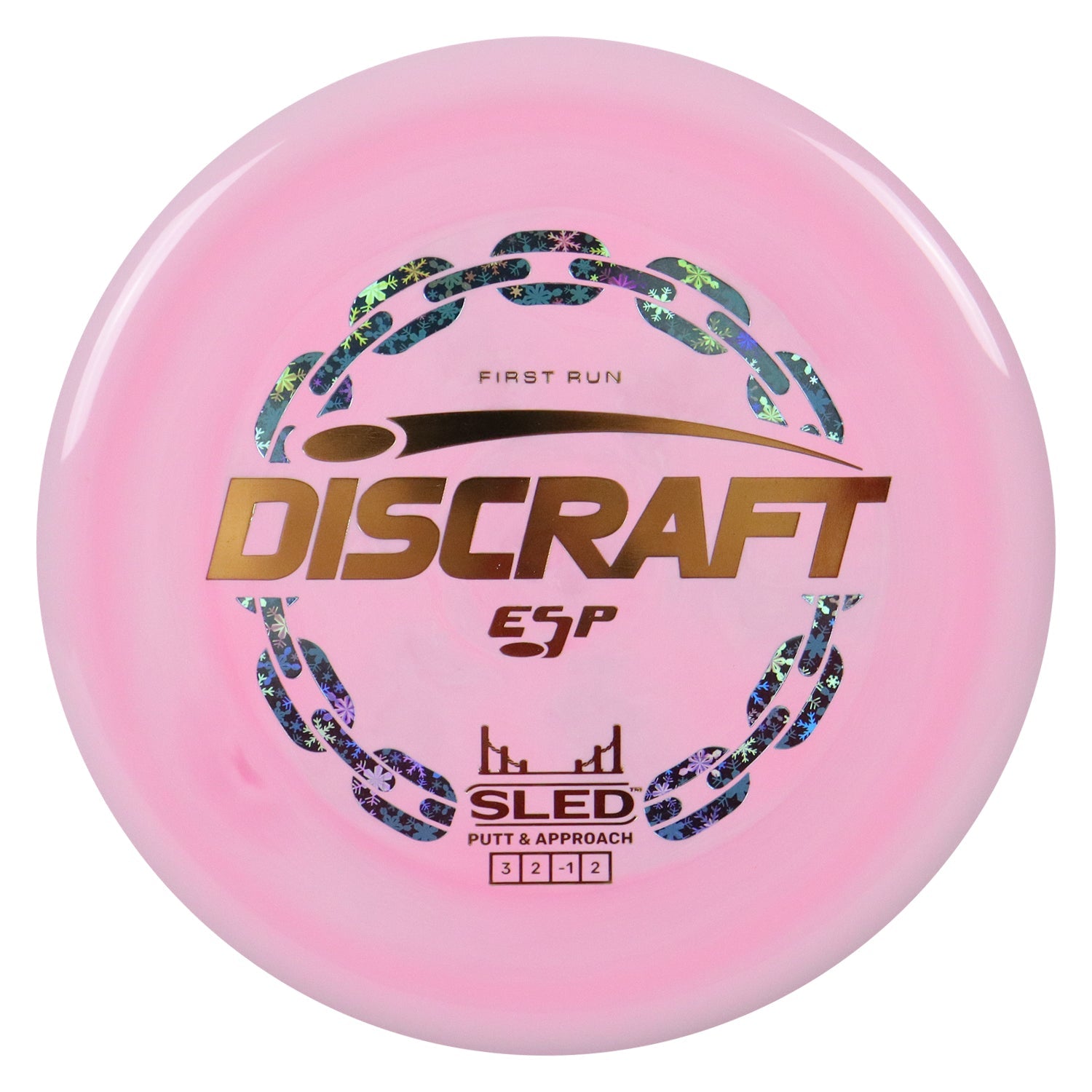 Discraft Disc Golf First Run ESP Sled Putt and Approach 3/2/-1/2 - Choose Exact Disc