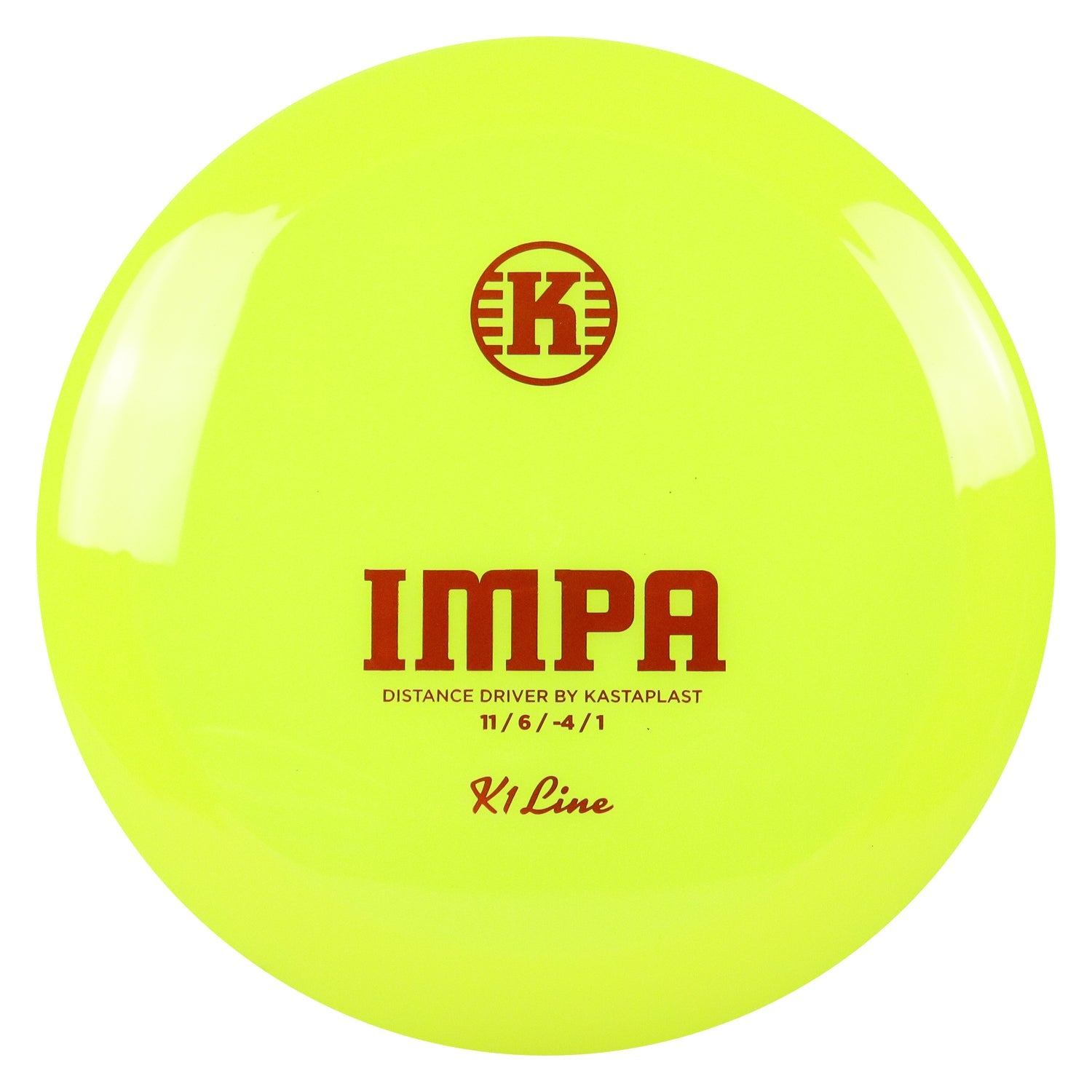 Kastaplast Disc Golf K1 Impa Distance Driver 11/6/-4/1 - Choose Exact Disc
