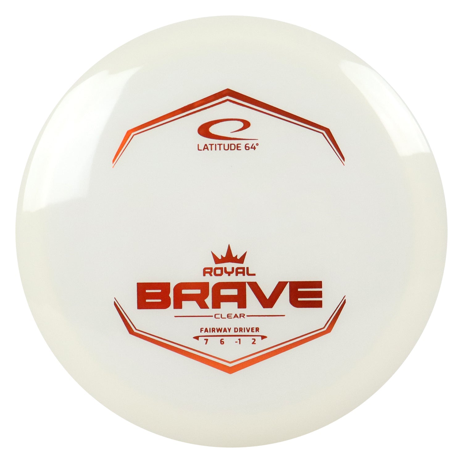 Latitude 64 Disc Golf Royal Clear Brave Fairway Driver 7/6/-1/2 - Choose Exact Disc