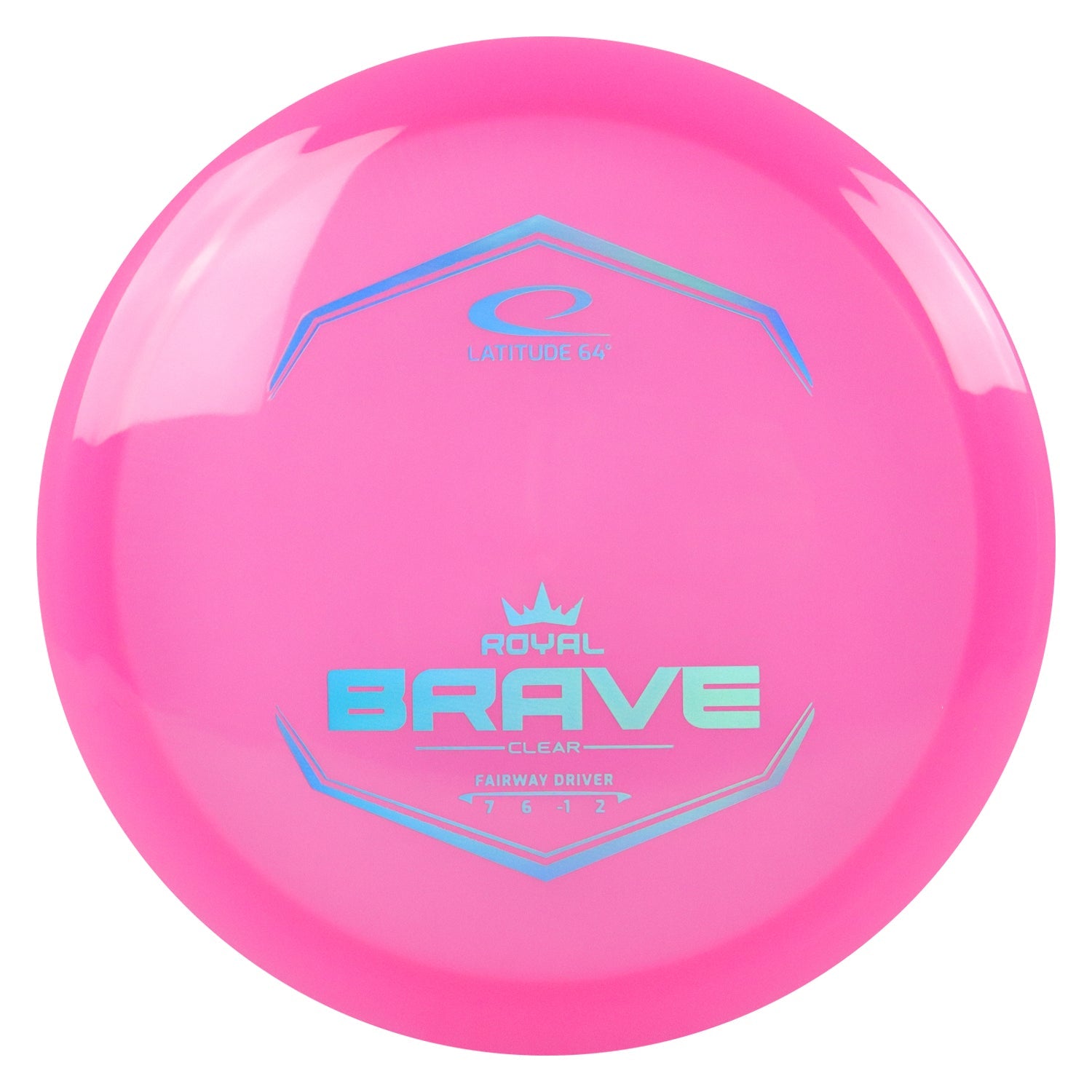 Latitude 64 Disc Golf Royal Clear Brave Fairway Driver 7/6/-1/2 - Choose Exact Disc
